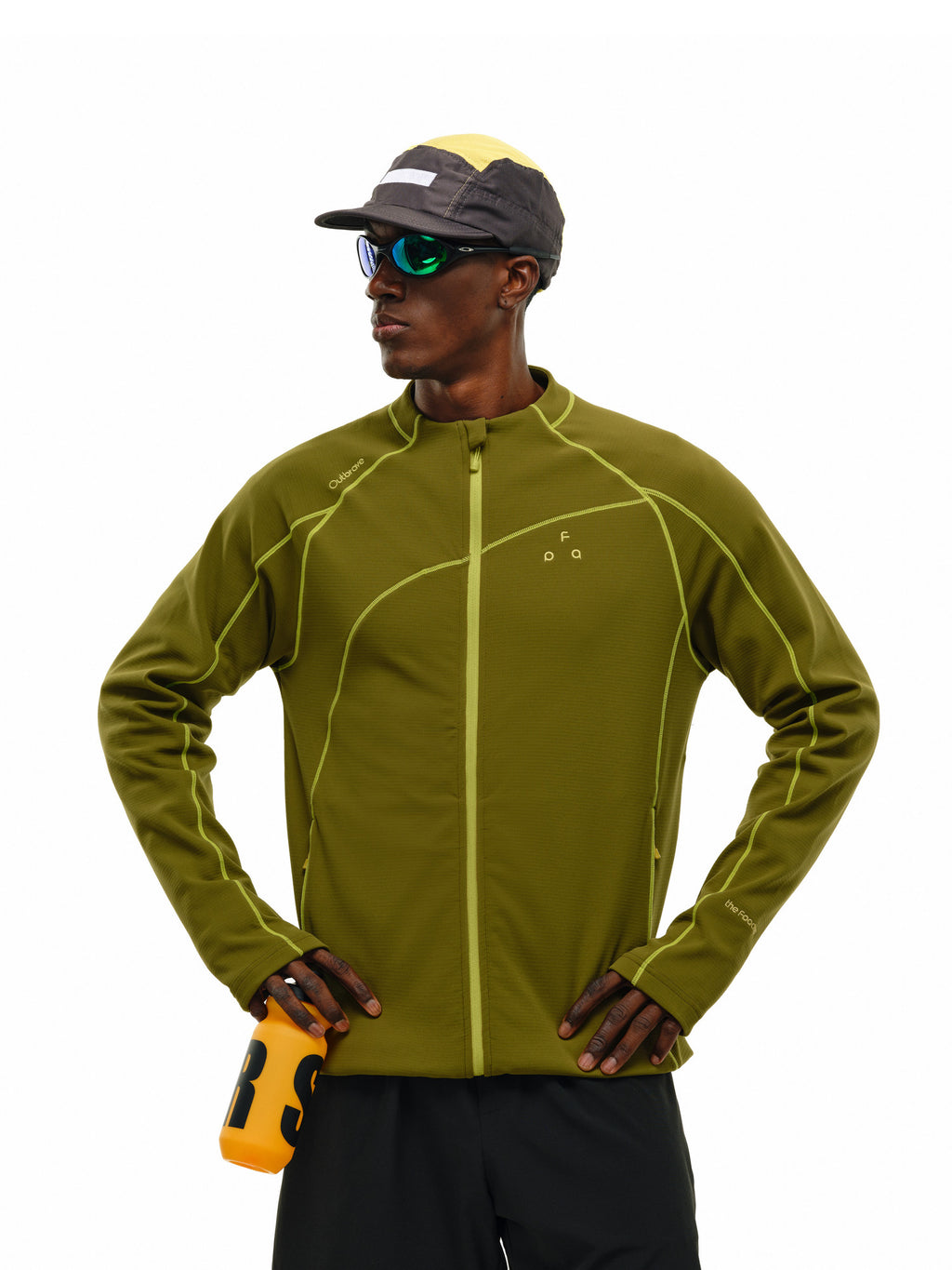 FPA Color-Block Textured Hiking Jacket - Spring Lightweight Outdoor Long-Sleeve Casual Cardigan for Men and Women