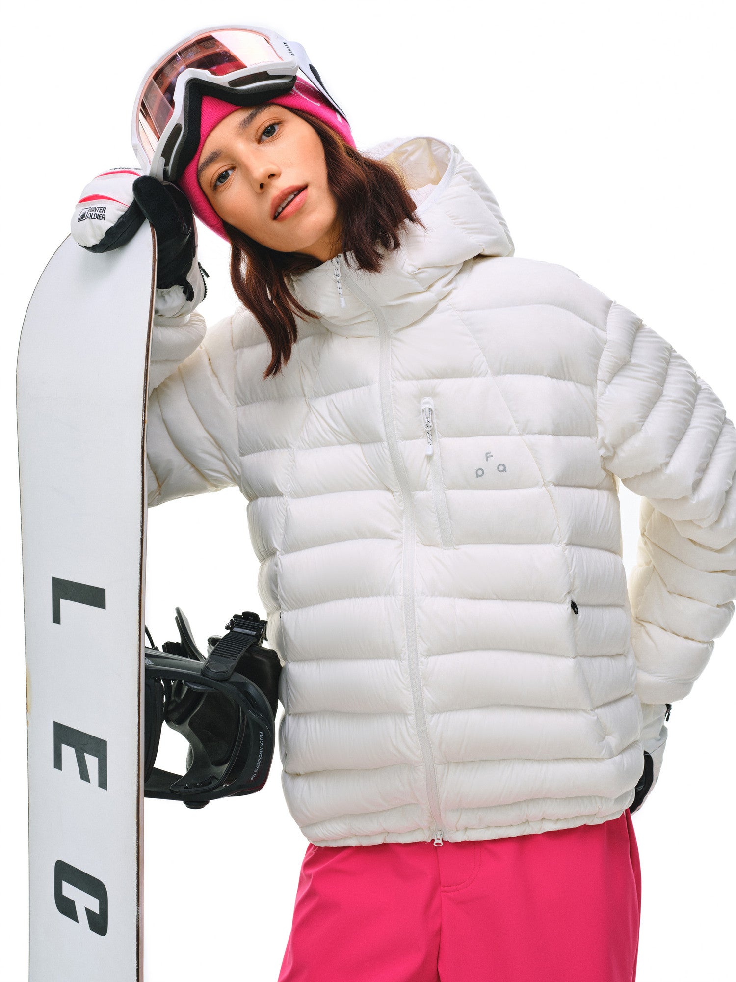 FPA Ultra-Soft High-Density Ribbed Zipper Lightweight Hooded Down Jacket 2026 New Winter Couple Down Outerwear for Men