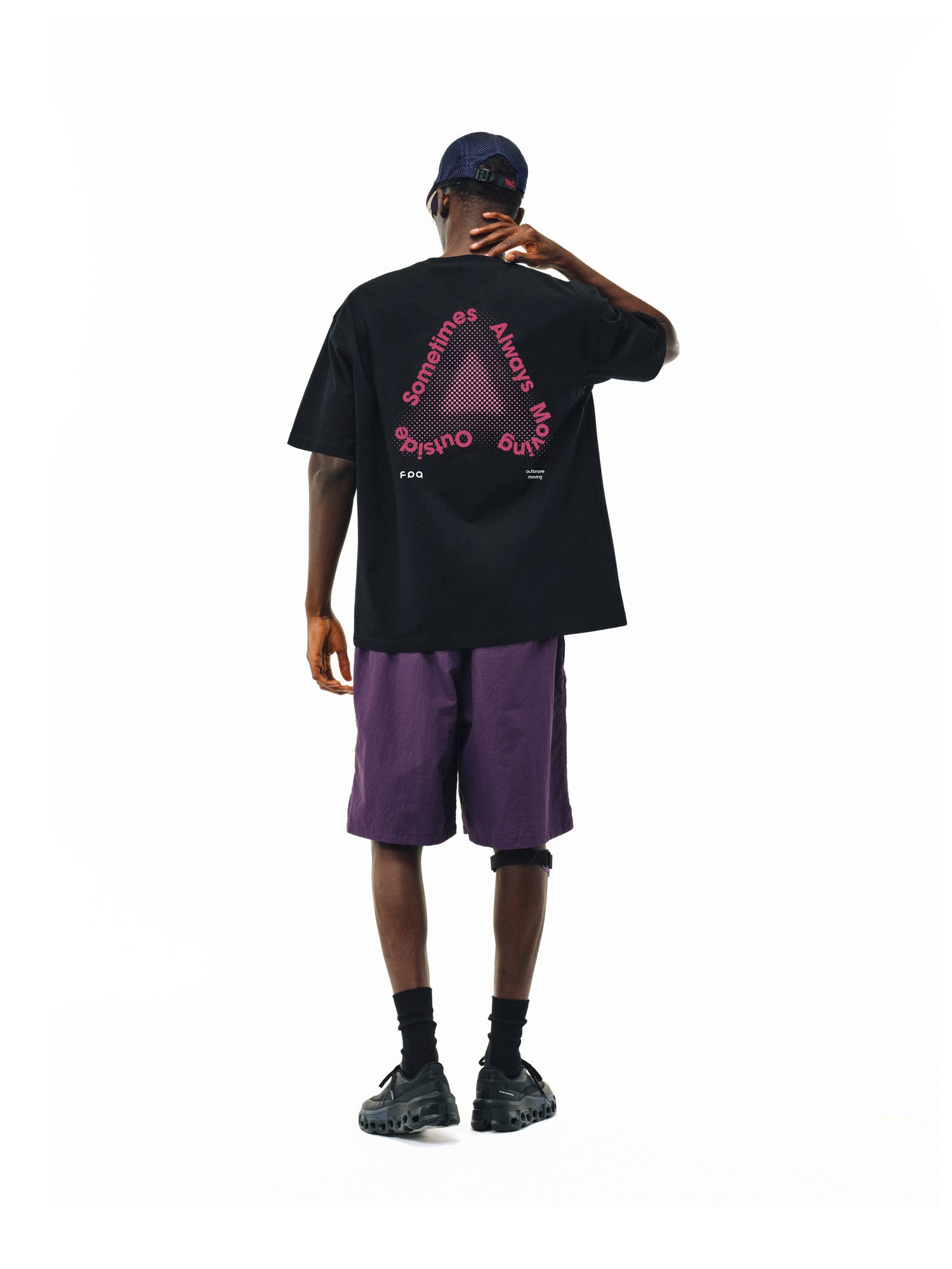 FPA Sports Cooling Ice-Feel Short-Sleeve T-Shirt - Streetwear Outdoor Summer Loose Round Neck Printed Couple Top