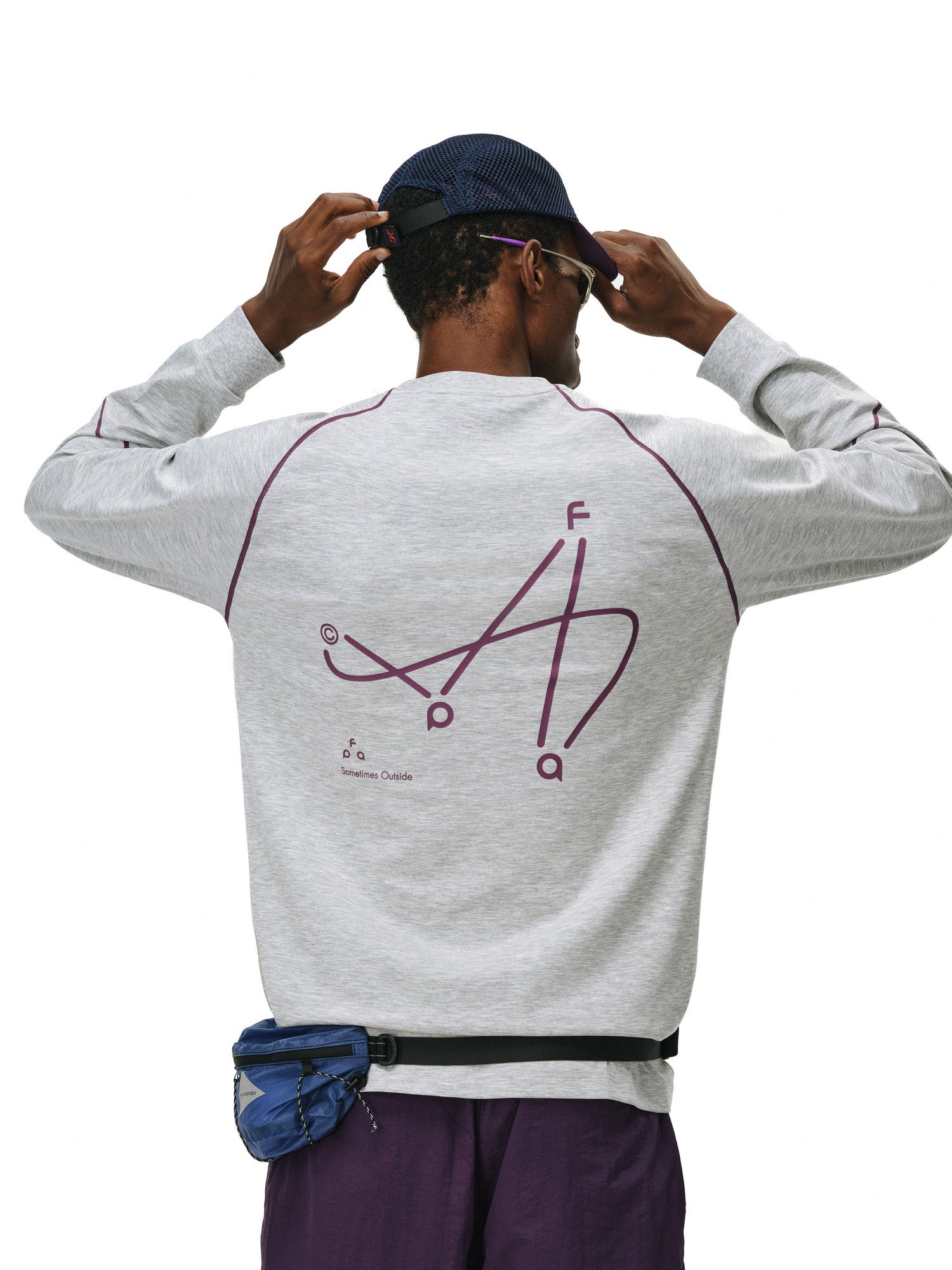 FPA Color-Block Hasselblad Sports Pattern Long-Sleeve T-Shirt