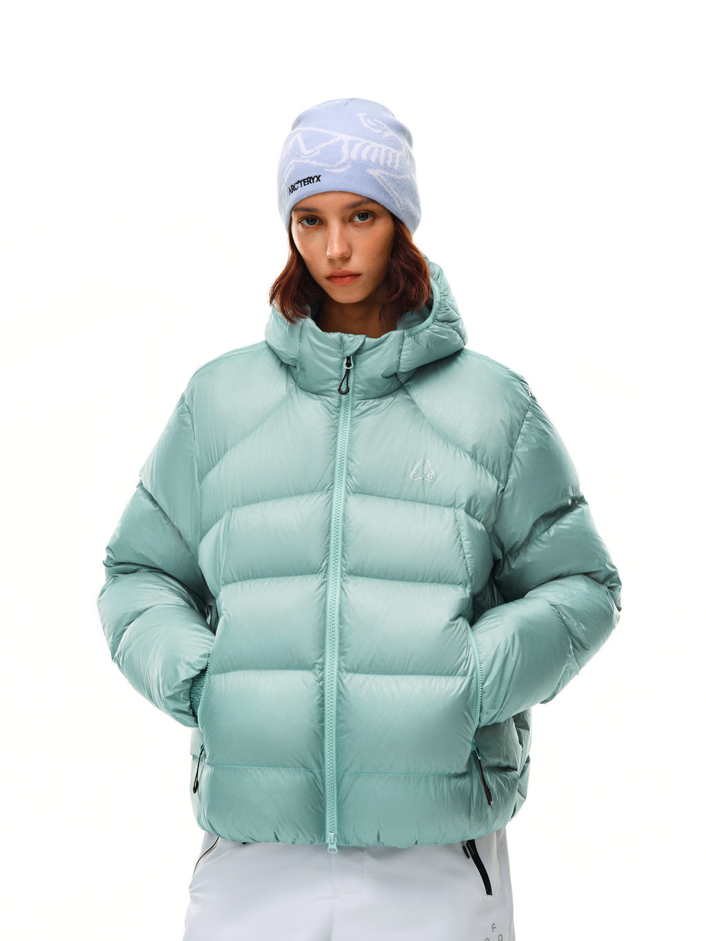FPA 800FP 95% White Duck Down Puffer Hooded Down Jacket – Winter Warm Outdoor Sports Casual Down Coat for Men