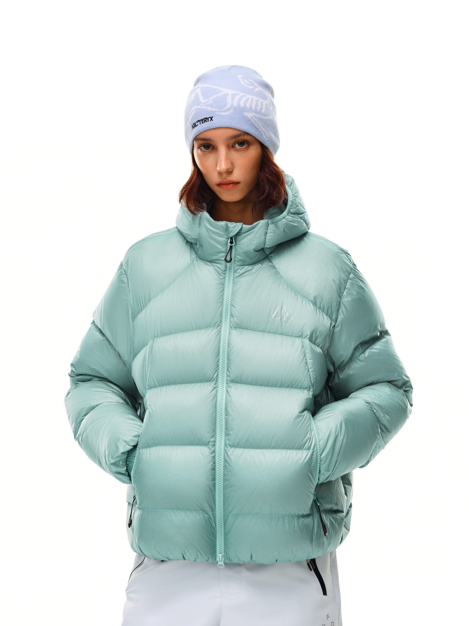 FPA 800FP 95% White Duck Down Puffer Hooded Down Jacket – Winter Warm Outdoor Sports Casual Down Coat for Men