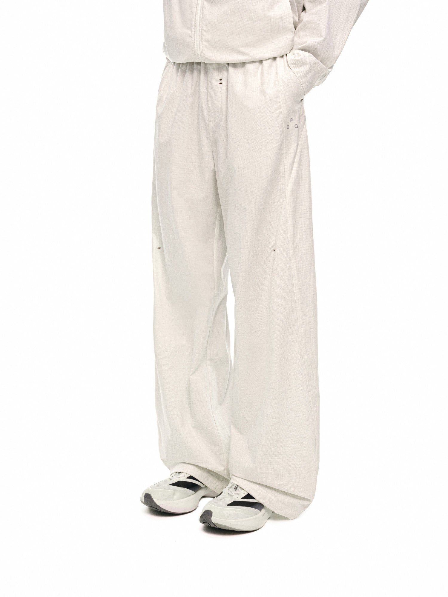 FPA Fine Grid High-Density Casual Pants Set - Spring/Autumn Loose Straight-Leg Unisex Versatile Athletic Pants