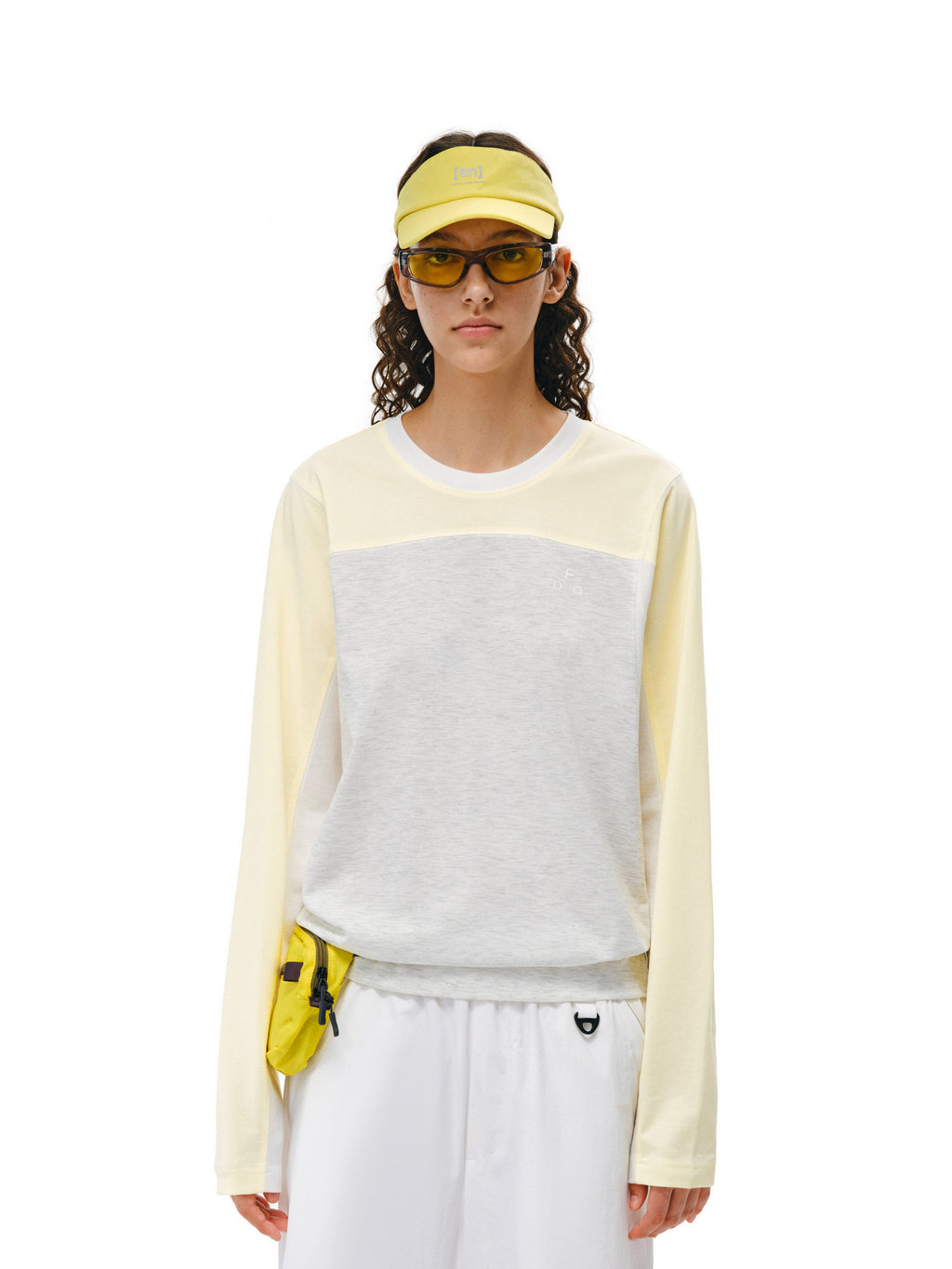 FPA Quick-Dry 7A Antibacterial Anti-Dust Mite Long-Sleeve Sports Tee, Chinese Street Style, Loose Fit, Crew Neck, Casual Unisex Couple T-Shirt