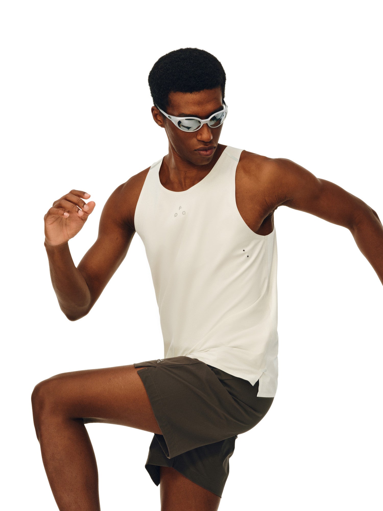 FPA Breathable Fully Taped Cool-Touch Quick-Dry Sports Sleeveless Vest Summer Outdoor Fitness Premium Tank Top