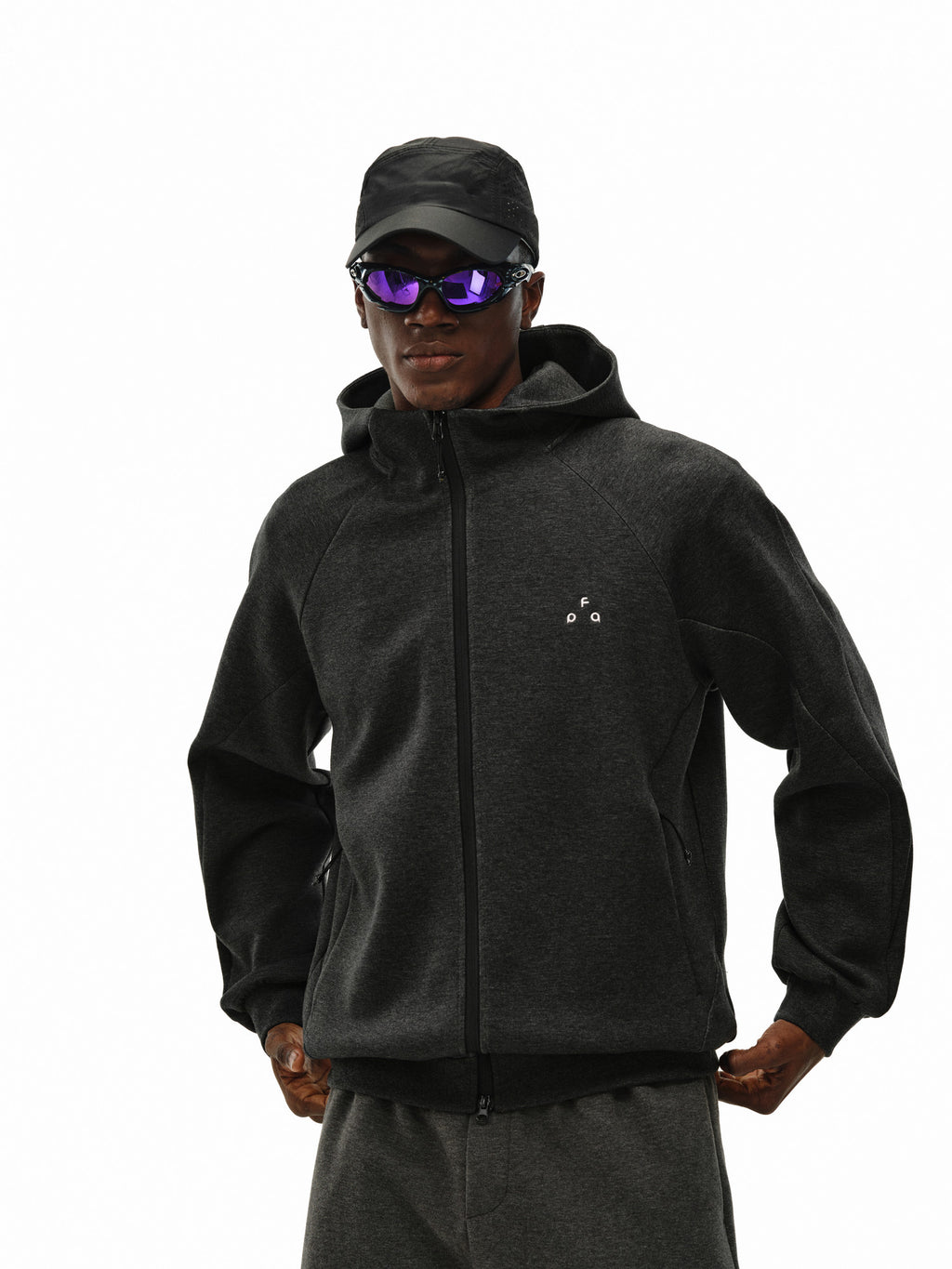 FPA Air Cotton Yarn Lyocell Hoodie – Chinese Streetwear Spring Loose-Fit Unisex Casual Basic Hooded Sweatshirt for Men