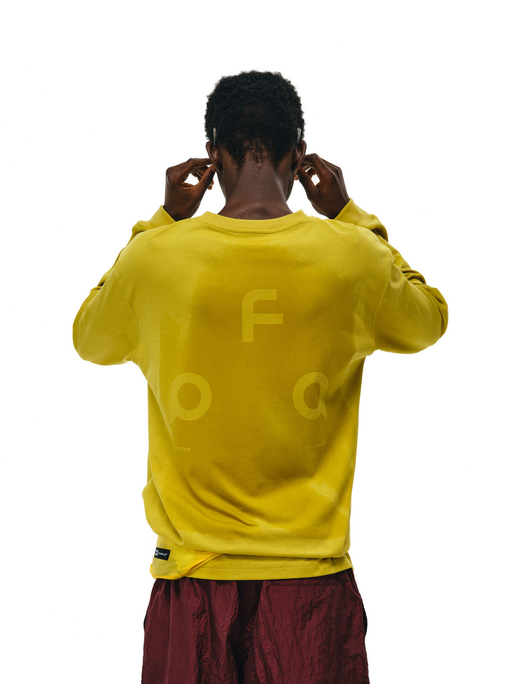 FPA Water-Activated Smart Moisture-Wicking Long-Sleeve Tee – Chinese Streetwear, Outdoor Round Neck, Relaxed Fit