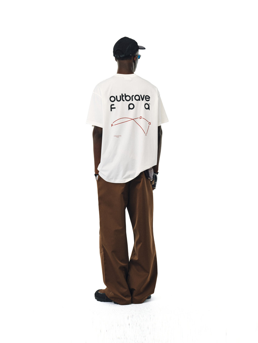 FPA Sports Cooling Ice-Feel Short Sleeve T-Shirt – Chinese Streetwear Loose-Fit Couple Style, Summer White Tee