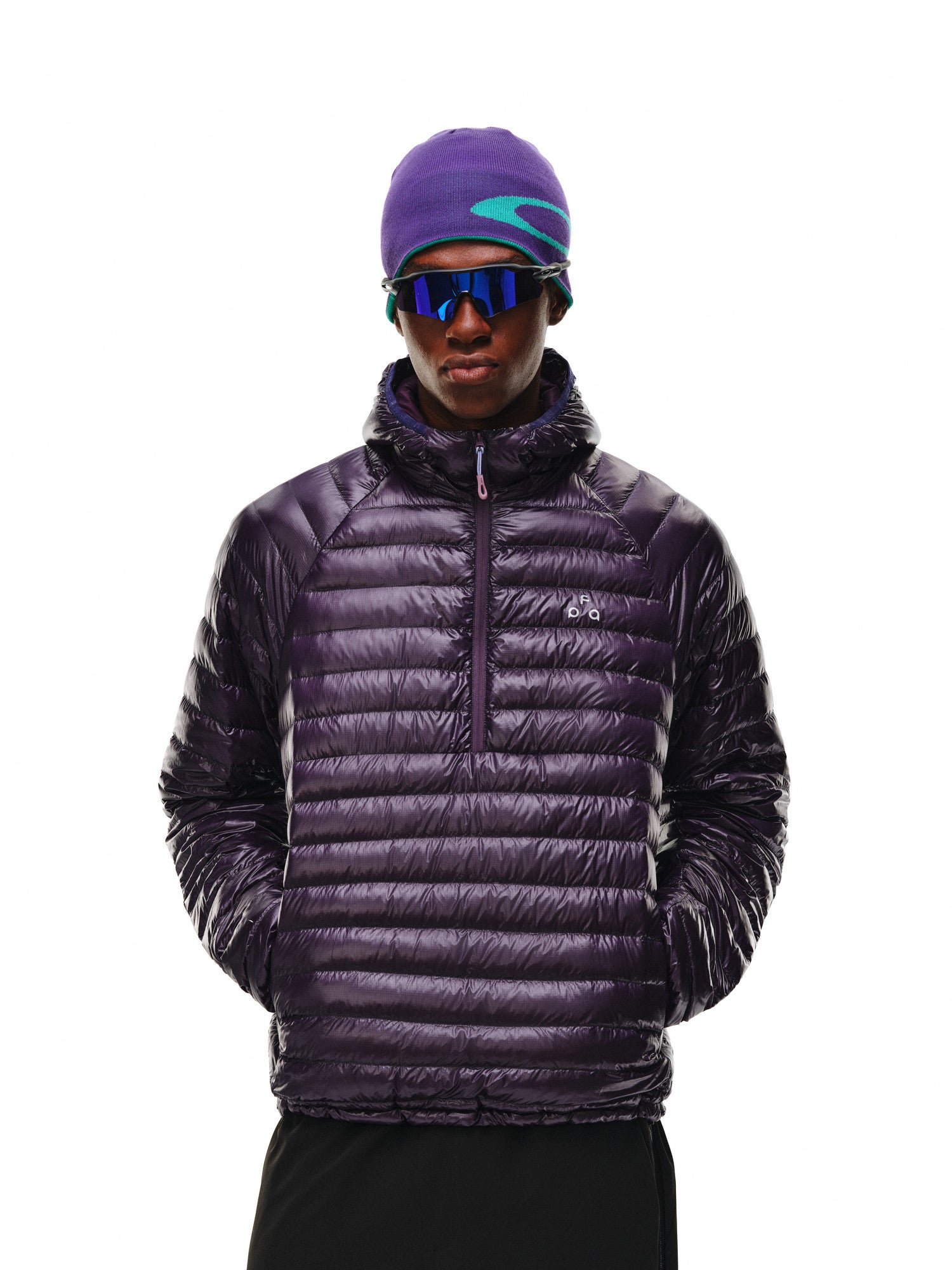 FPA Half-Zip Lightweight Outdoor Triangle Logo Down Jacket 2026 New Style Premium Warm Lightweight Down for Men
