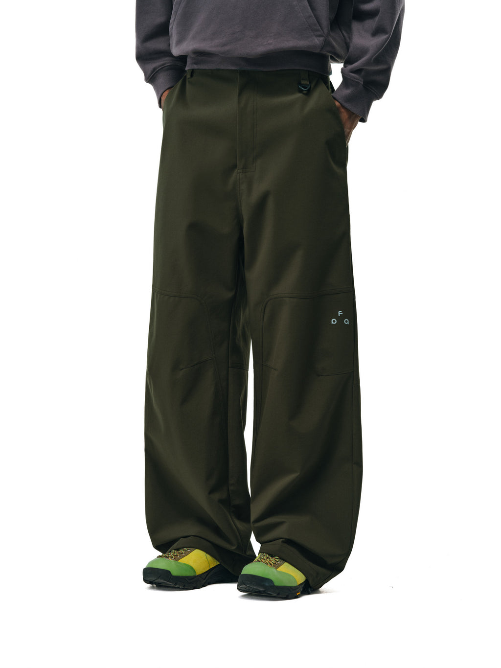 FPA Outdoor 3D-Cut Structured Trousers – Chinese Streetwear Trend Loose Straight-Leg Couple Hiking Sports Casual Pants
