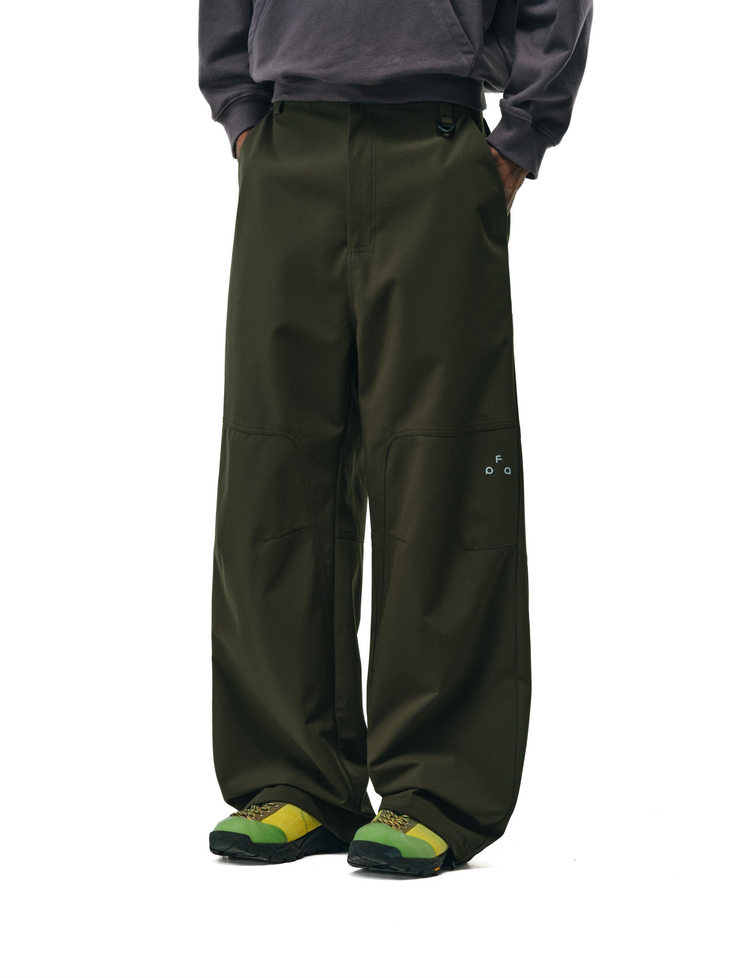 FPA Outdoor 3D-Cut Structured Trousers – Chinese Streetwear Trend Loose Straight-Leg Couple Hiking Sports Casual Pants