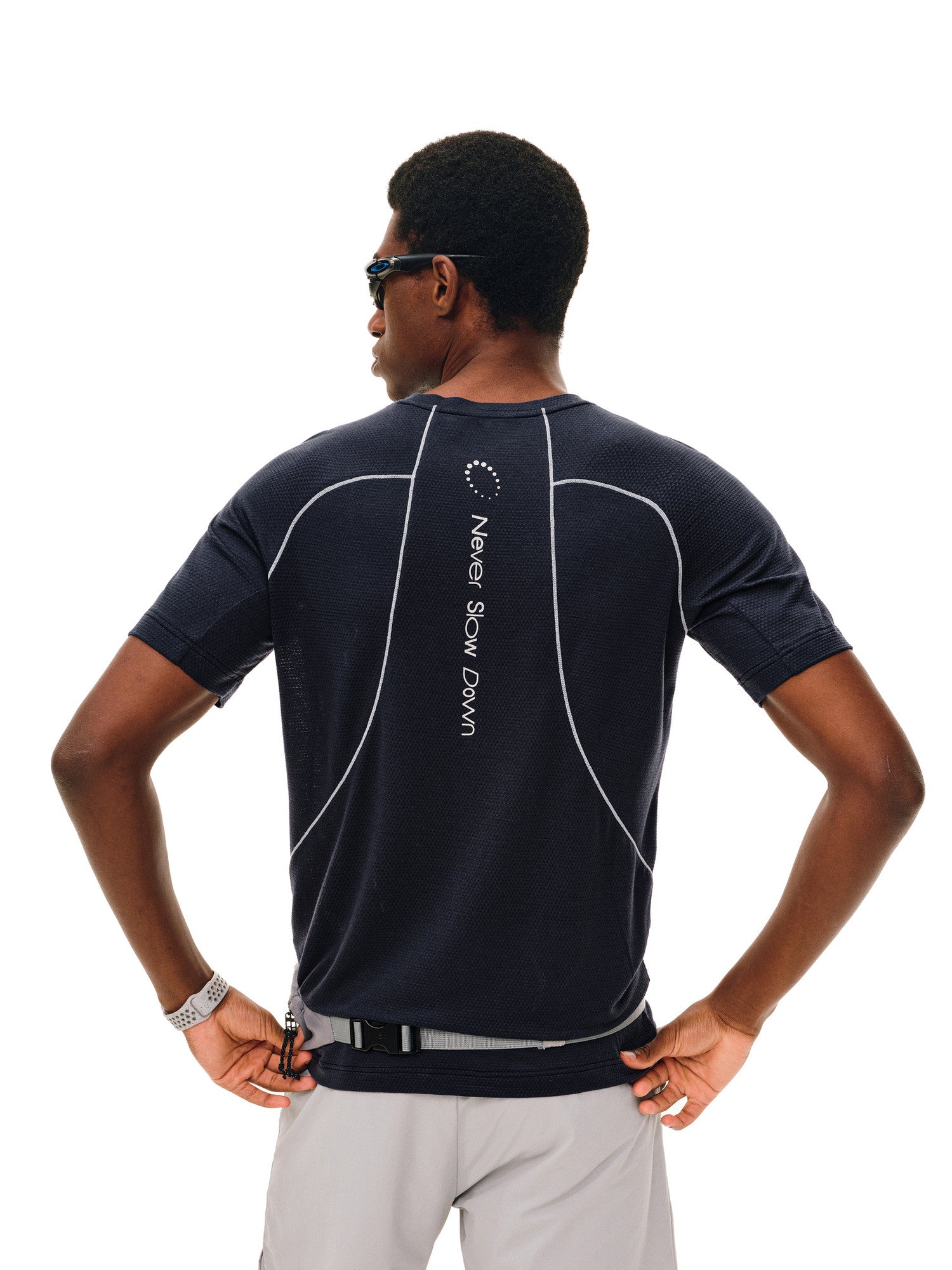 FPA Textured Breathable Lyocell Quick-Dry Printed Short Sleeve T-Shirt for Men, Summer Design, Premium Basic Casual Crew Neck