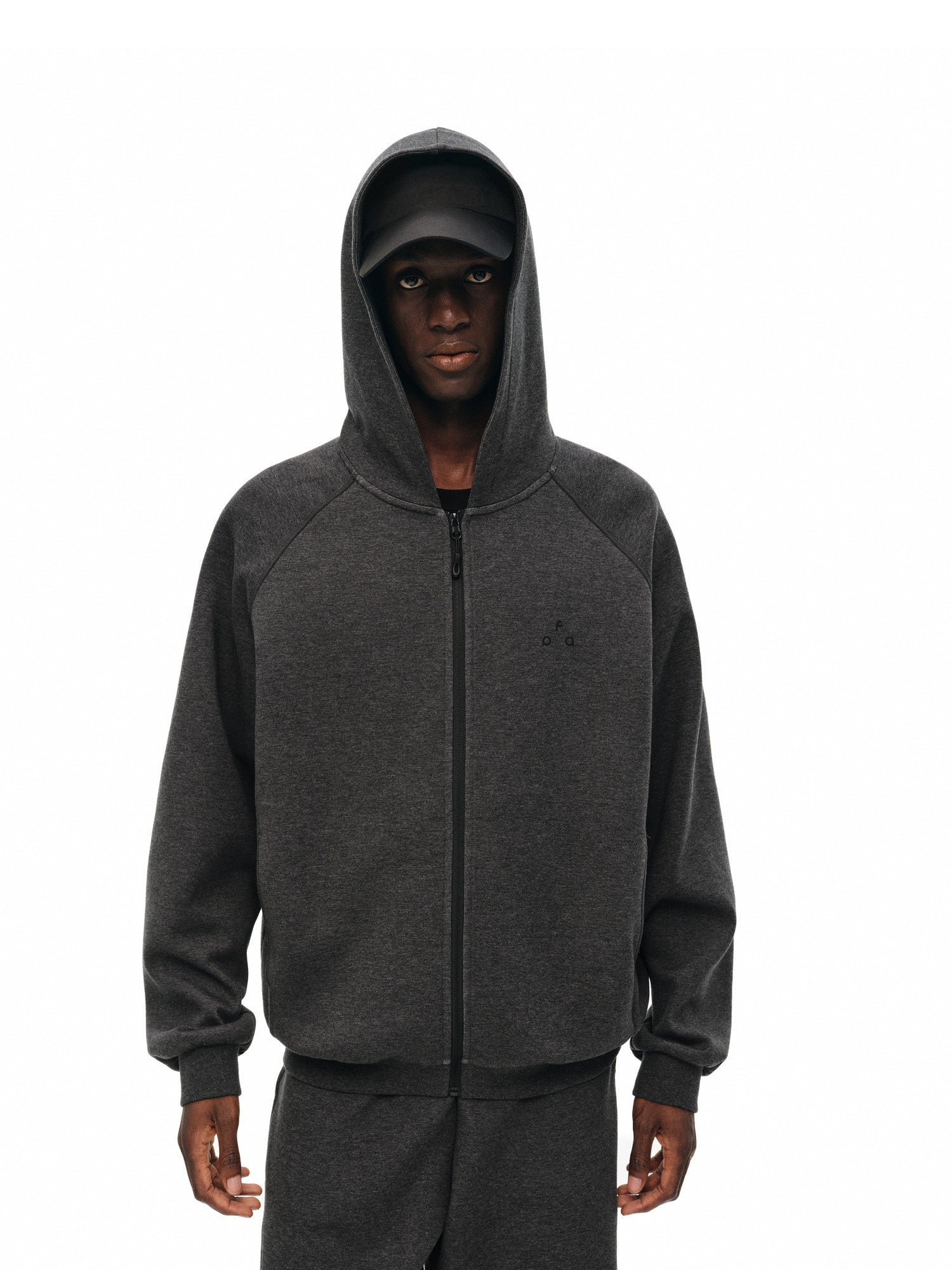 FPA Outdoor Sports Hooded Lyocell Sweatshirt - Autumn Basic Unisex Cardigan Casual Hoodie