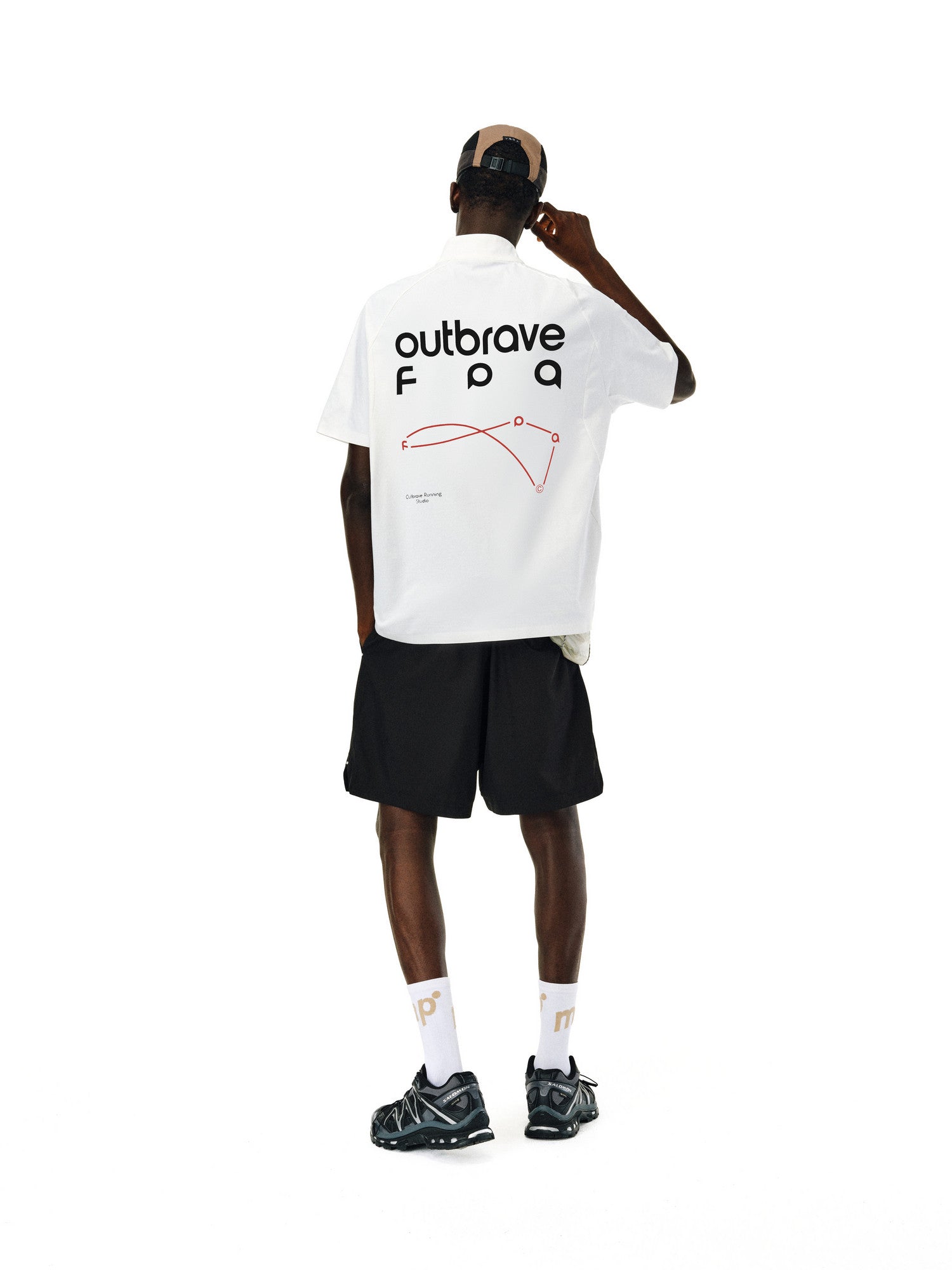 FPA Quick-Dry Cool Feel UPF50+ Sun Protection Half-Zip Cycling Jersey Summer Outdoor Semi-High Collar Couple Short Sleeve T-Shirt
