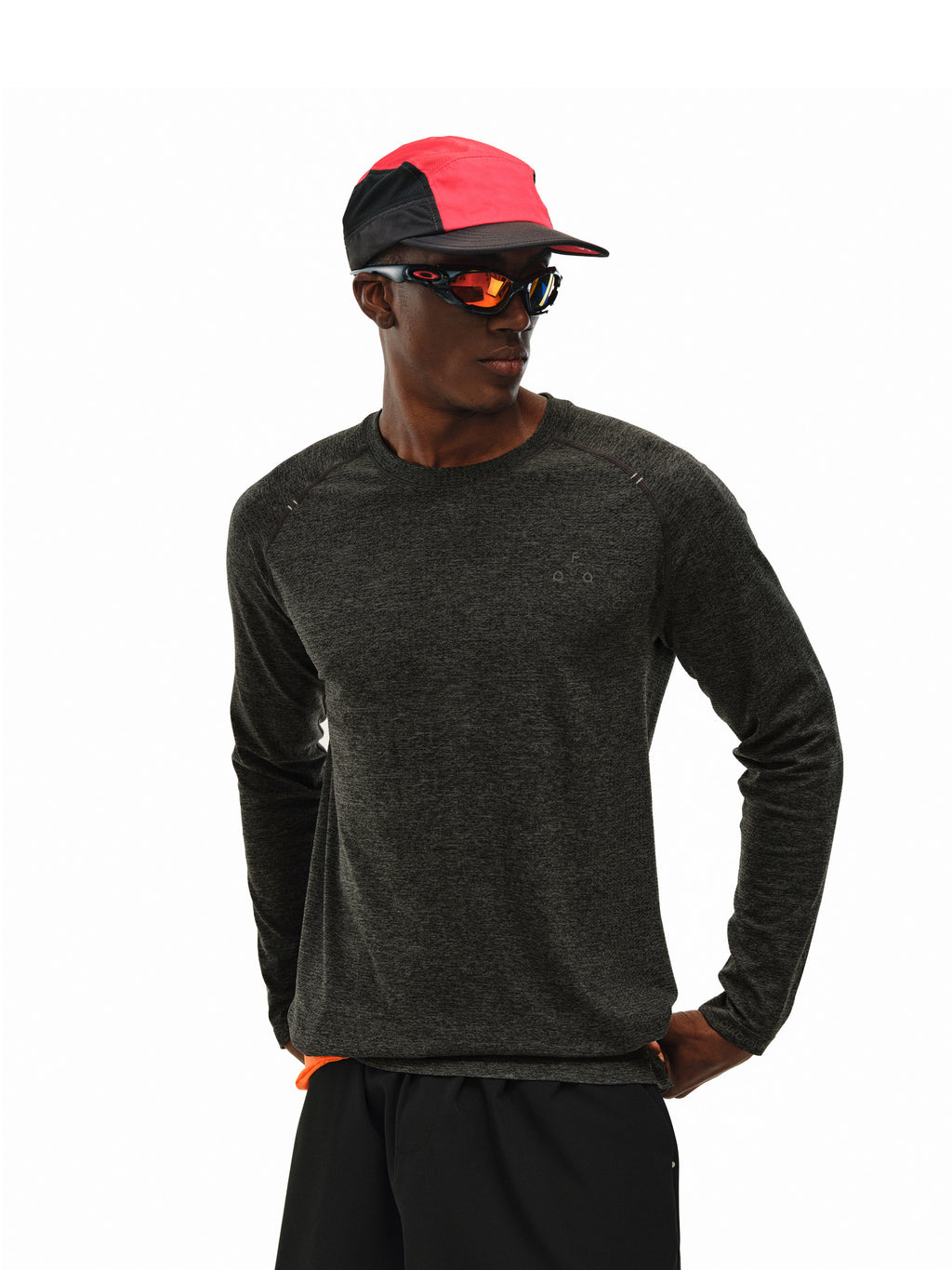 FPA Active Knit Long-Sleeve T-Shirt for Men – Spring Premium Design Crew Neck Casual Fitness Breathable Outdoor Tee