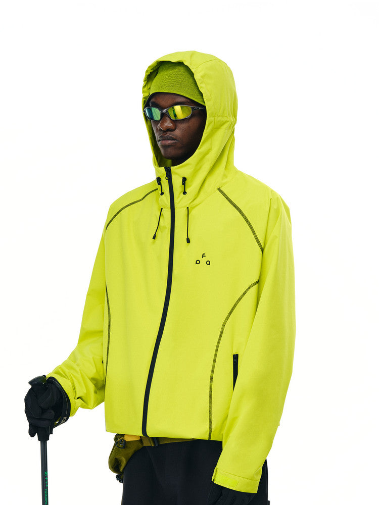 FPA Water-Repellent Hasso Contrast Color Shell Jacket – Chinese Streetwear Outdoor Hiking Jacket