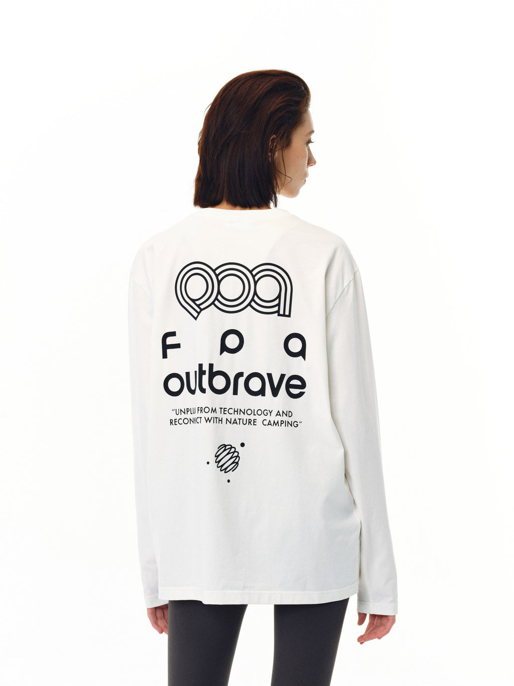 FPA Ice-Feel Quick-Dry Printed Lightweight Long-Sleeve T-Shirt – Spring/Summer Chinese Streetwear Trend, Loose-Fit Couple Style in Gray