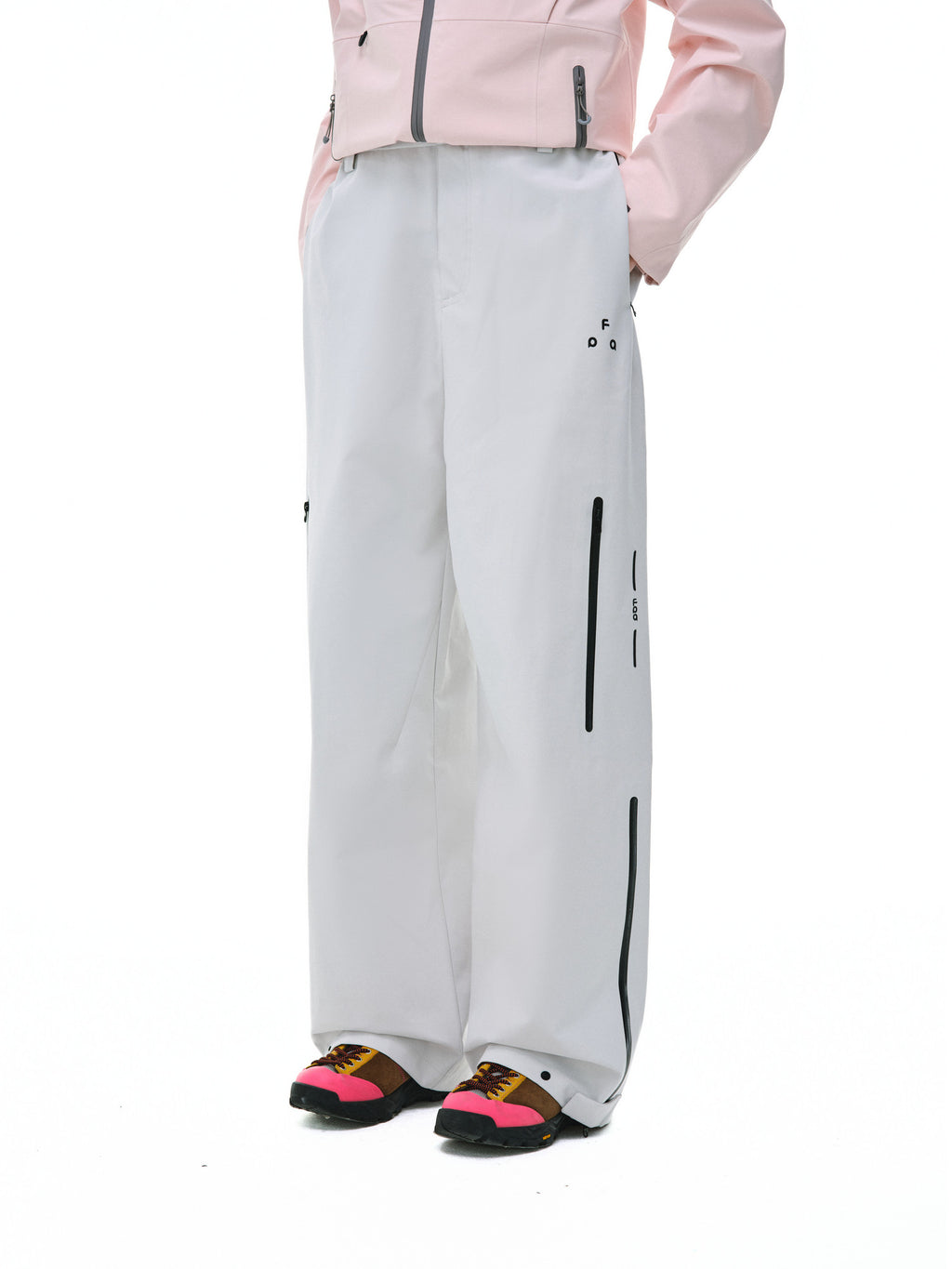 FPA Outdoor Water-Repellent Breathable Zip Hiking Wrinkle-Resistant Pants – Couple Casual Sports Trousers for Hiking and Mountaineering