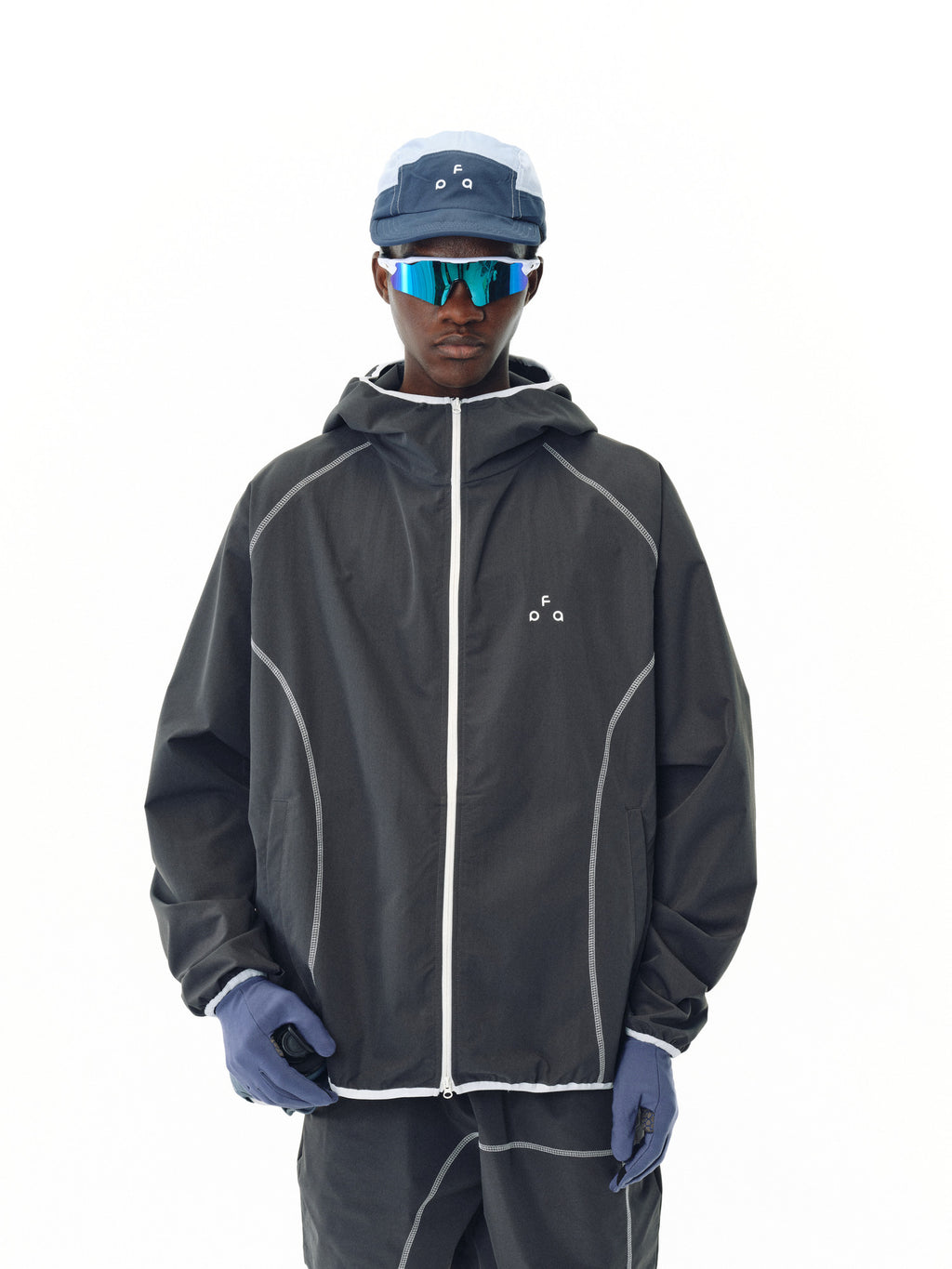 FPA UPF50+ Lightweight Training Zip-Up Jacket – Unisex Loose-Fit Sun Protection Layer for Spring/Summer