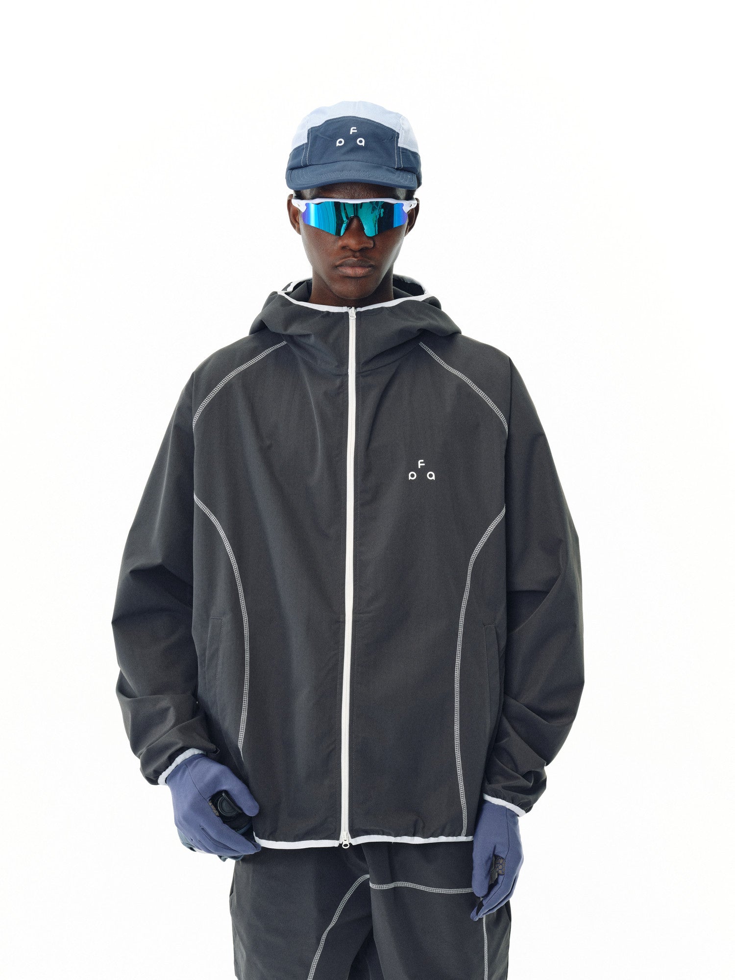FPA UPF50+ Lightweight Training Zip-Up Jacket – Unisex Loose-Fit Sun Protection Layer for Spring/Summer