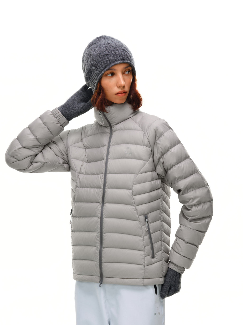 FPA Arc Ribbed Down Jacket 2026 New 90% Down Lightweight Stand Collar Couple's Outerwear