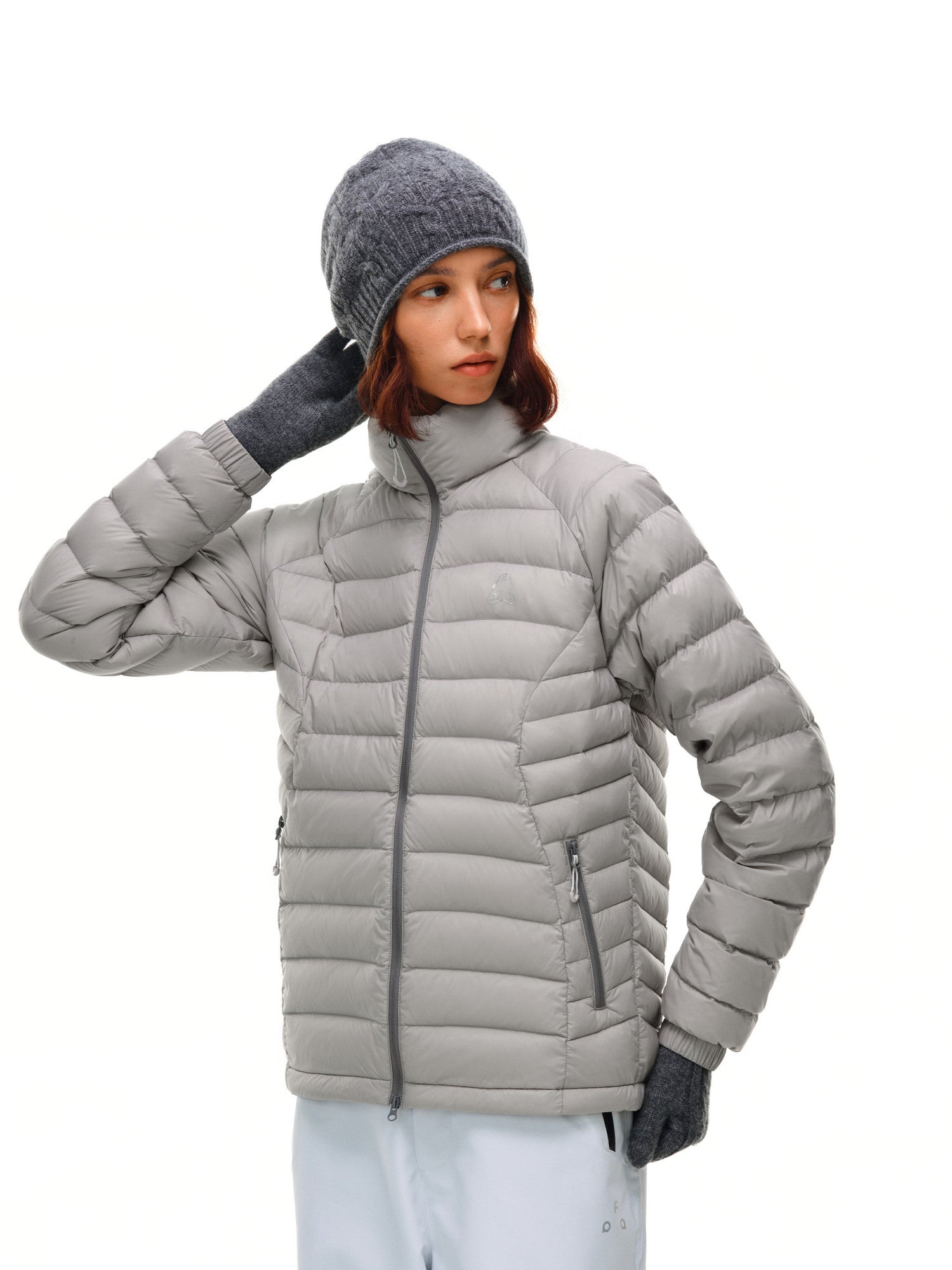 FPA Arc Ribbed Down Jacket 2026 New 90% Down Lightweight Stand Collar Couple's Outerwear