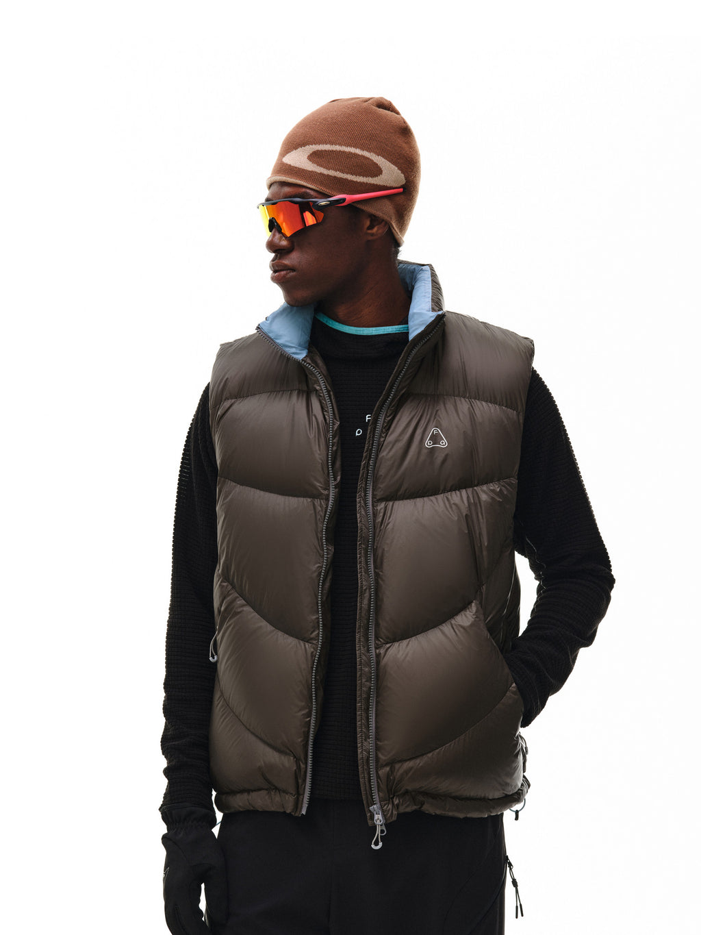 FPA Color-Block Down Vest 2026 New Winter Thickened Stand Collar Warm Couple Style Sleeveless Vest