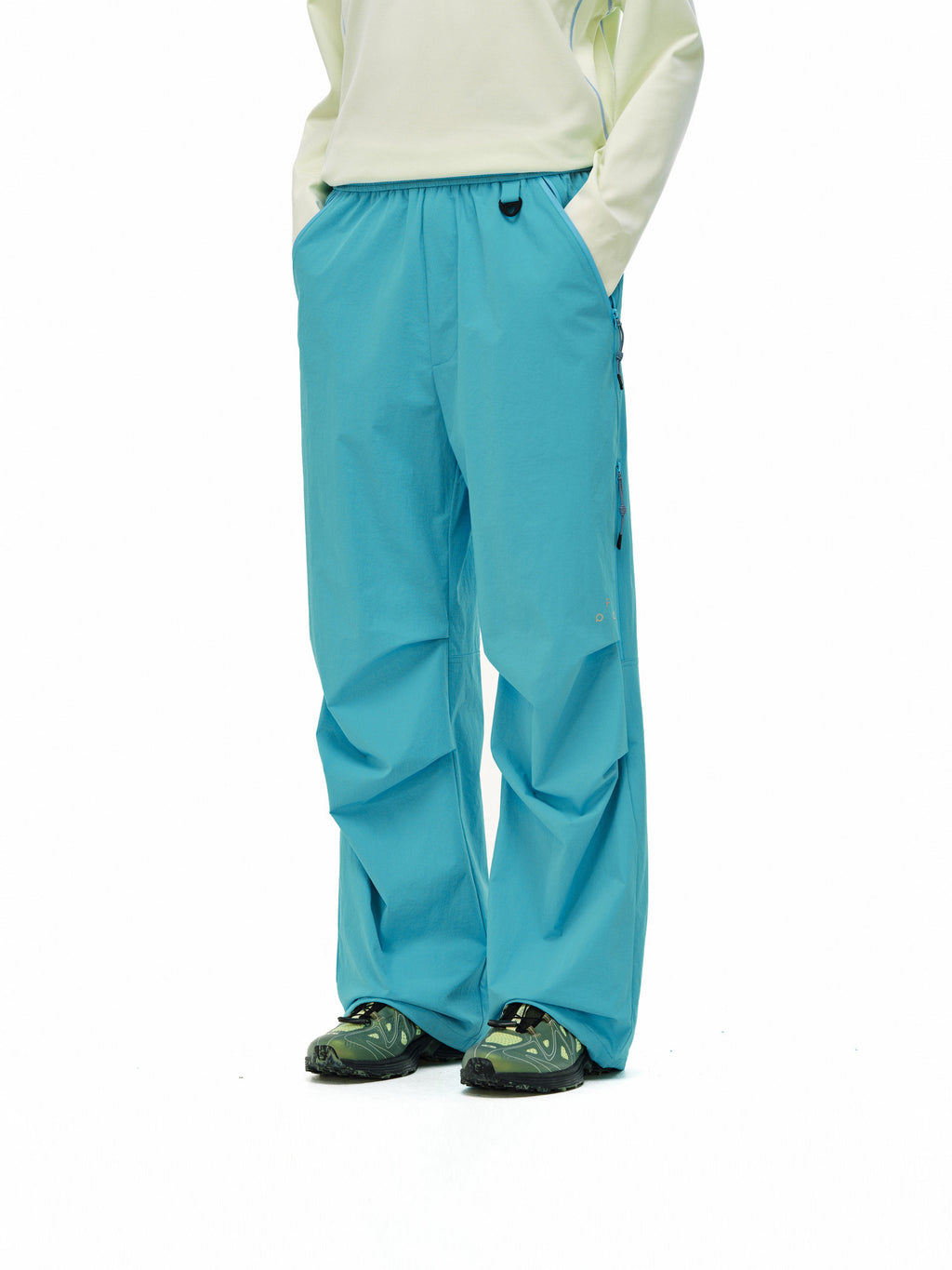 FPA Outdoor Ice Silk Cool-Touch Water-Repellent Pants 2026 New Chinese Trend Casual Couple Straight-Leg Hiking Trousers