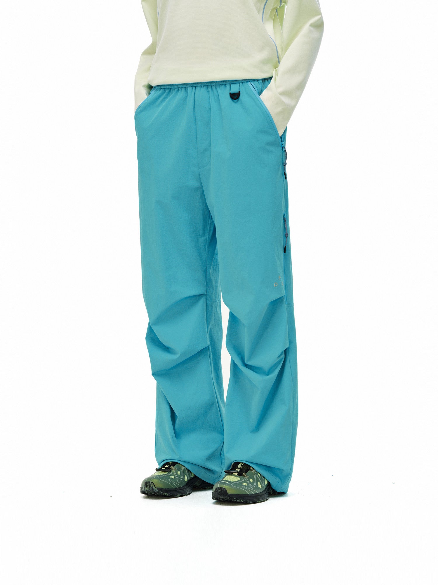 FPA Outdoor Ice Silk Cool-Touch Water-Repellent Pants 2026 New Chinese Trend Casual Couple Straight-Leg Hiking Trousers