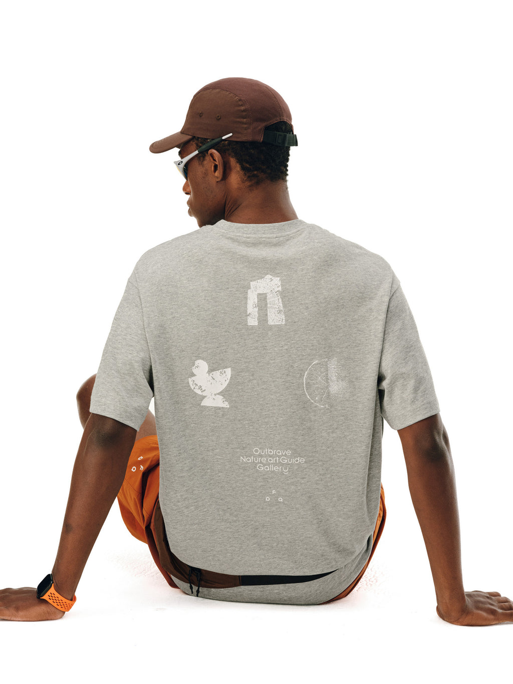FPA Natural Elements Triangle Graphic Athletic Short Sleeve T-Shirt - Summer Crew Neck Couples Outdoor Quick-Dry Tee