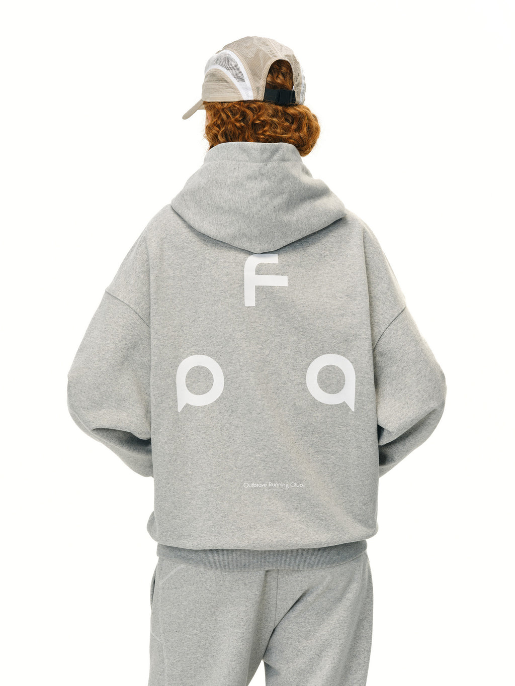 FPA Warm Fleece Pullover Hoodie for Couples - Chinese Street Style Spring/Autumn Casual Set