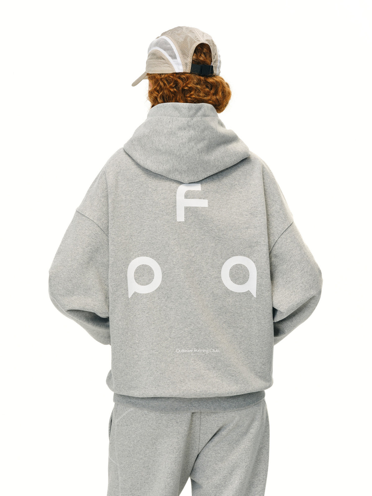 FPA Warm Fleece Pullover Hoodie for Couples - Chinese Street Style Spring/Autumn Casual Set