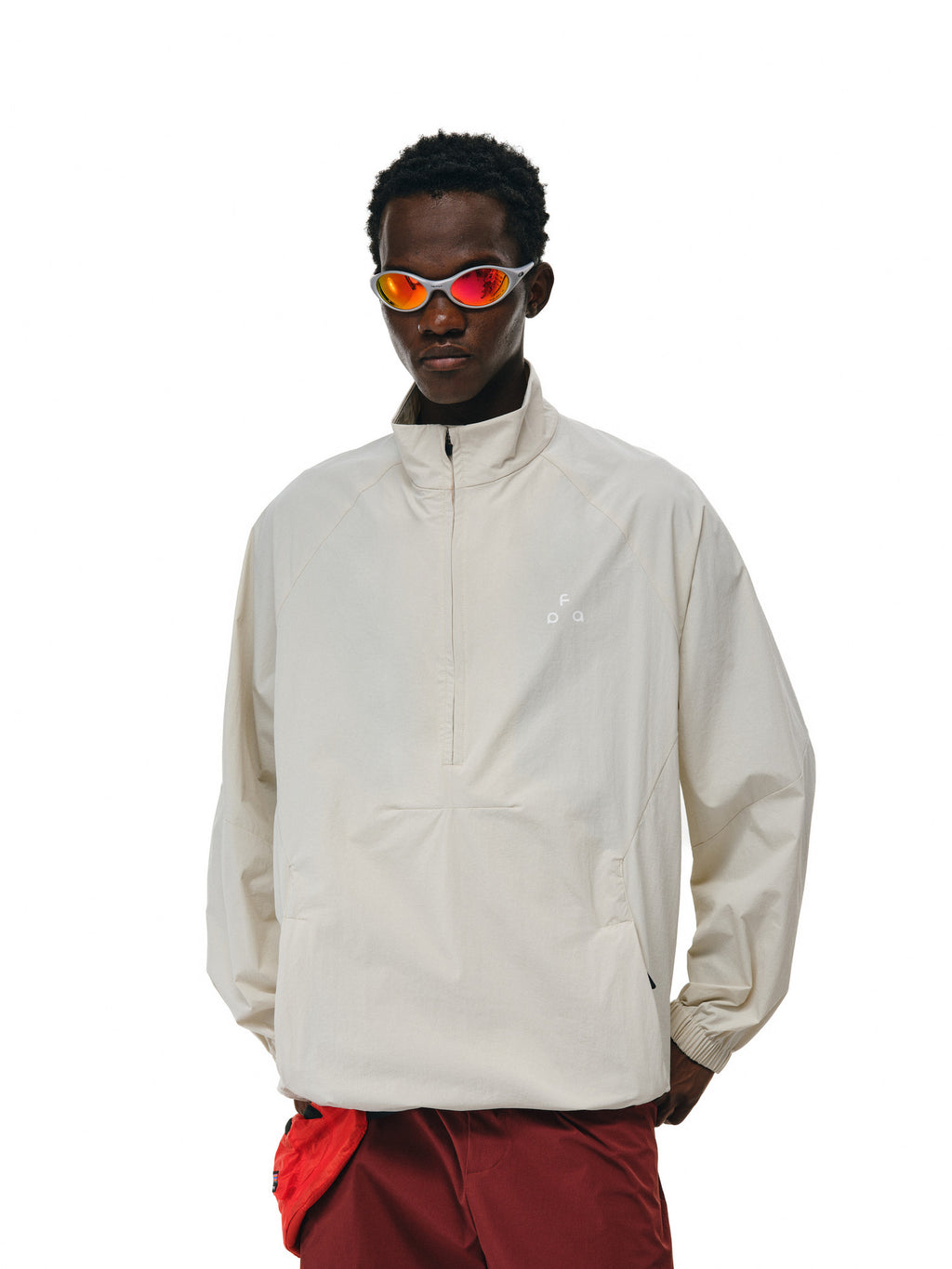 FPA Triangle Logo Half-Zip Half-Collar Jacket Spring/Autumn Outdoor Sports Lightweight Casual Couple Jacket
