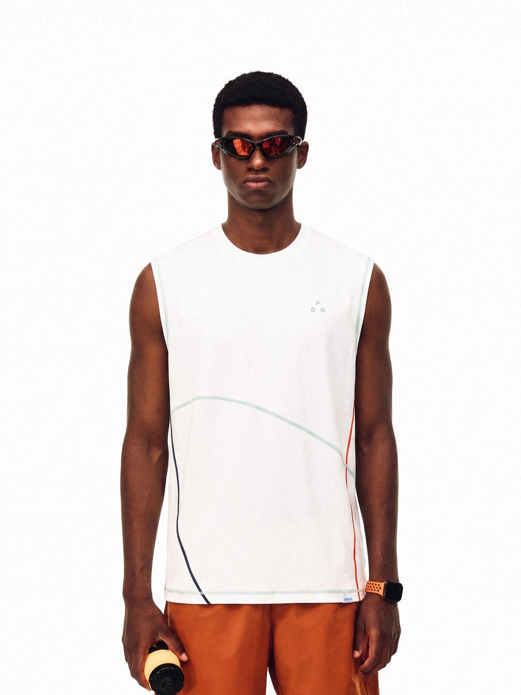 FPA Coolmax Color-Block Stitch Casual Vest 2026 New Summer Fitness Outdoor Hiking Sleeveless T-Shirt