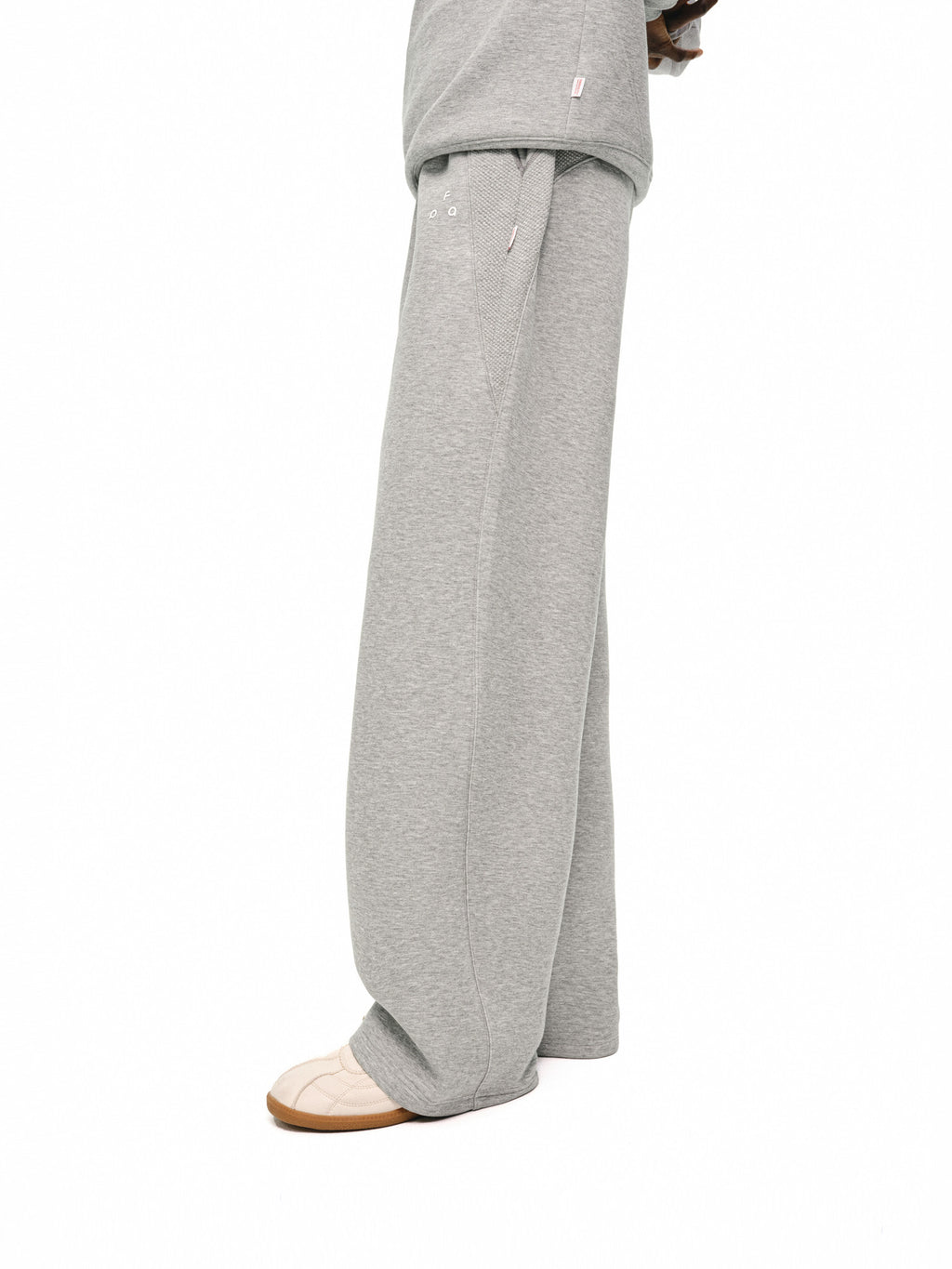 FPA THERMOLITE Paneled Knit Pants Set - Casual Sports Loose Straight-Leg Pants for Men, Spring/Autumn
