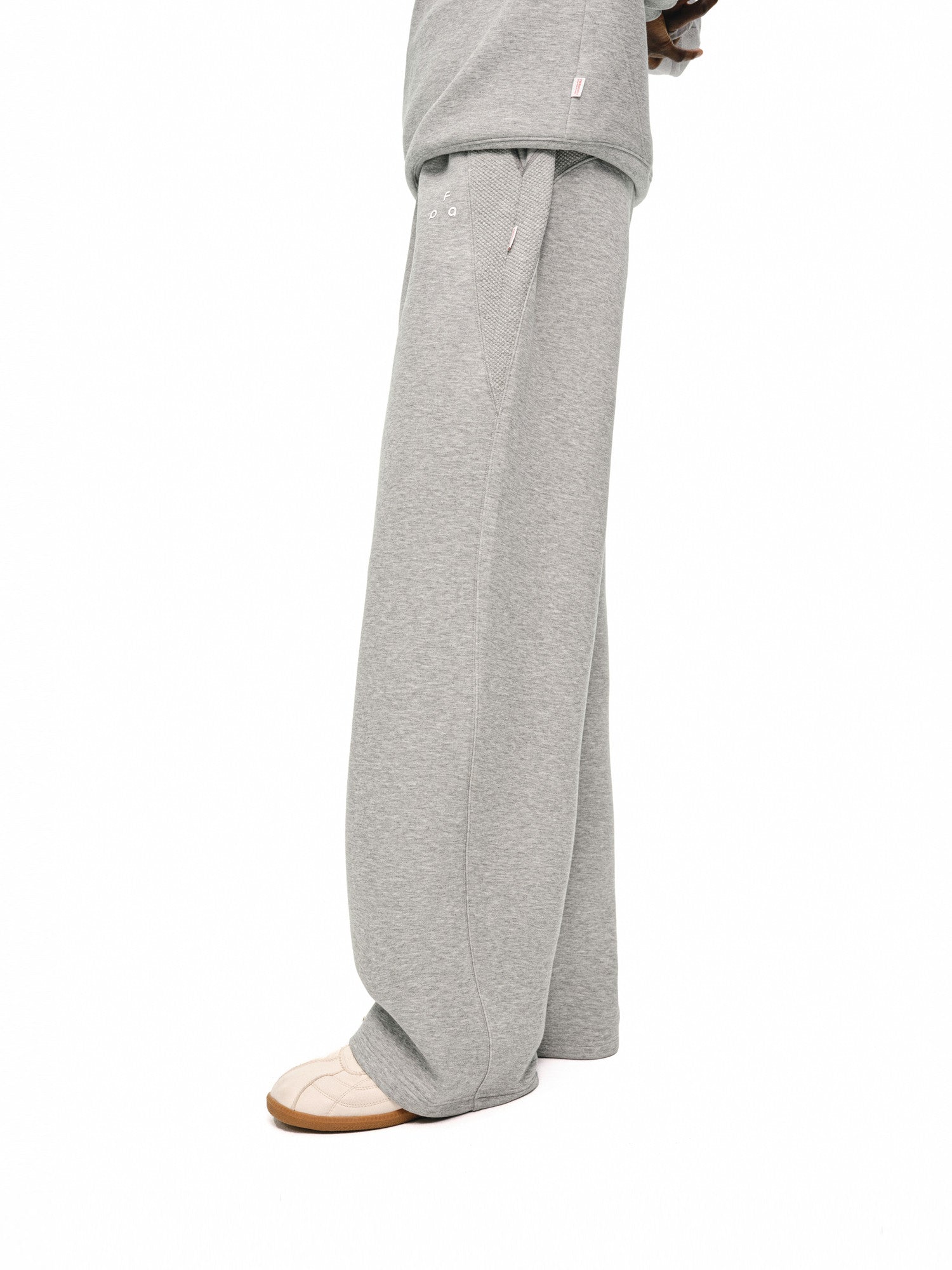FPA THERMOLITE Paneled Knit Pants Set - Casual Sports Loose Straight-Leg Pants for Men, Spring/Autumn