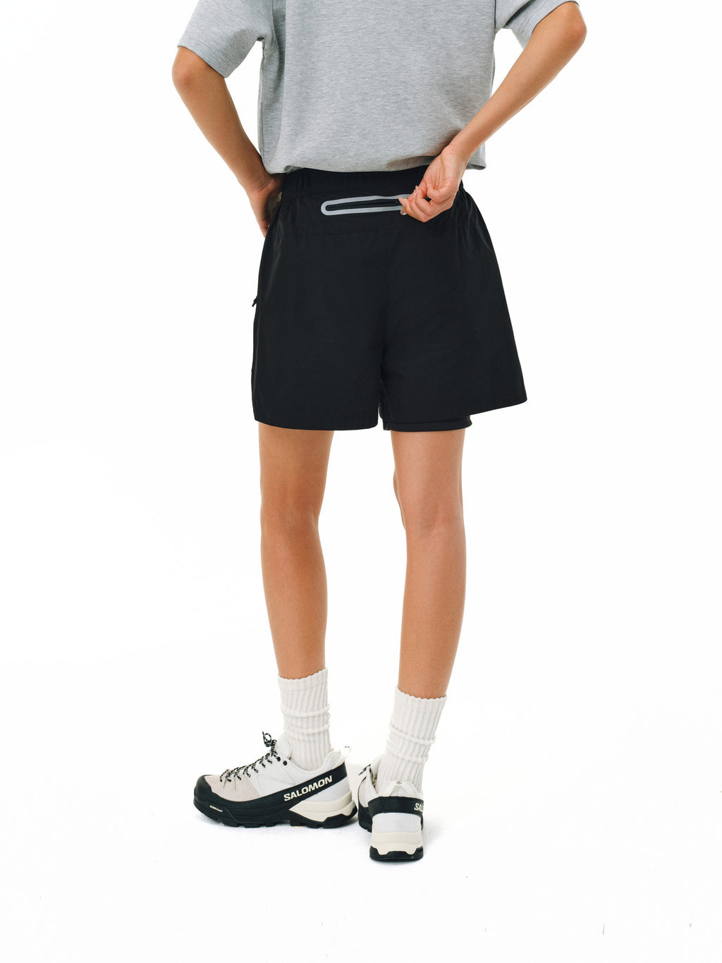 FPA Outdoor Sports Two-Layer Running Training Shorts Summer Streetwear Trendy Casual Fitness 3-Inch Shorts