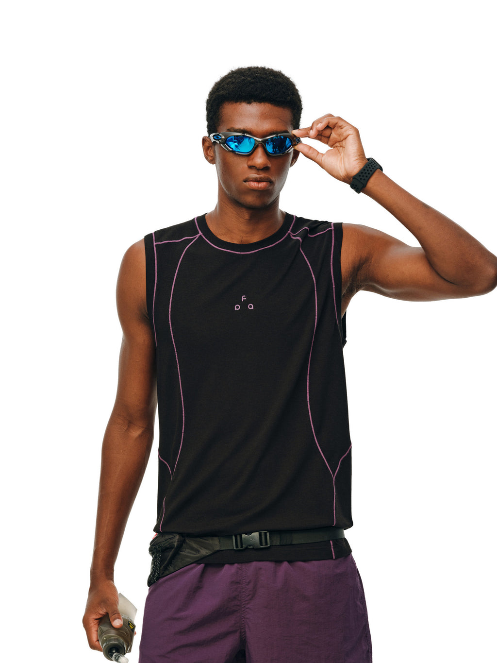 FPA Sports Color-Block Tank Top 2026 New Summer Fitness Running Outdoor Sleeveless T-Shirt for Men