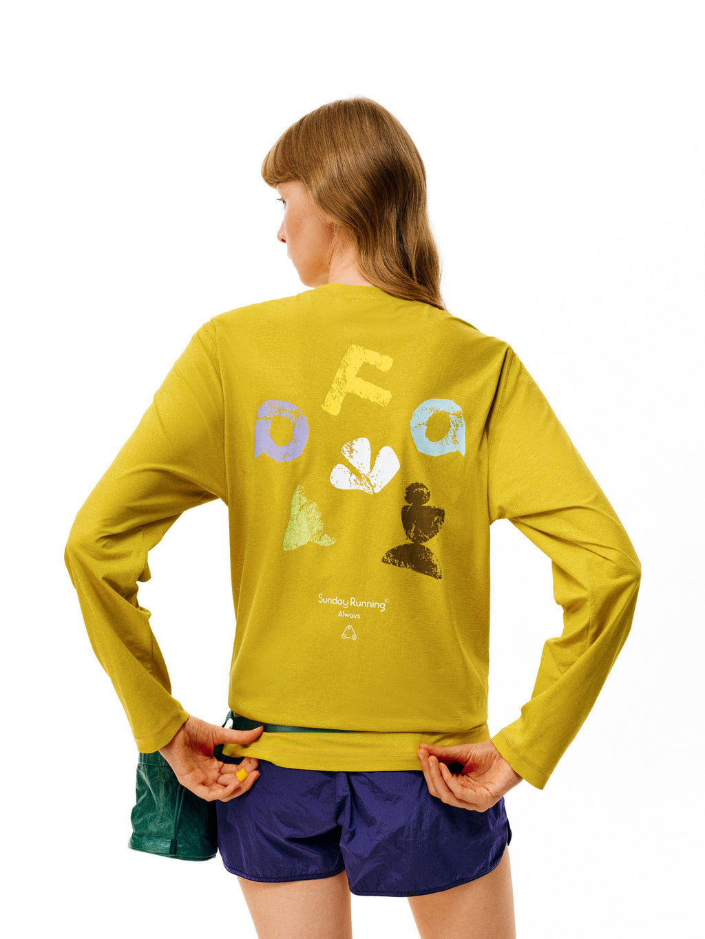 FPA Quick-Dry Breathable Outdoor Sports Contrast Color Long Sleeve Spring/Autumn Round Neck Running Fitness Couple Casual T-Shirt