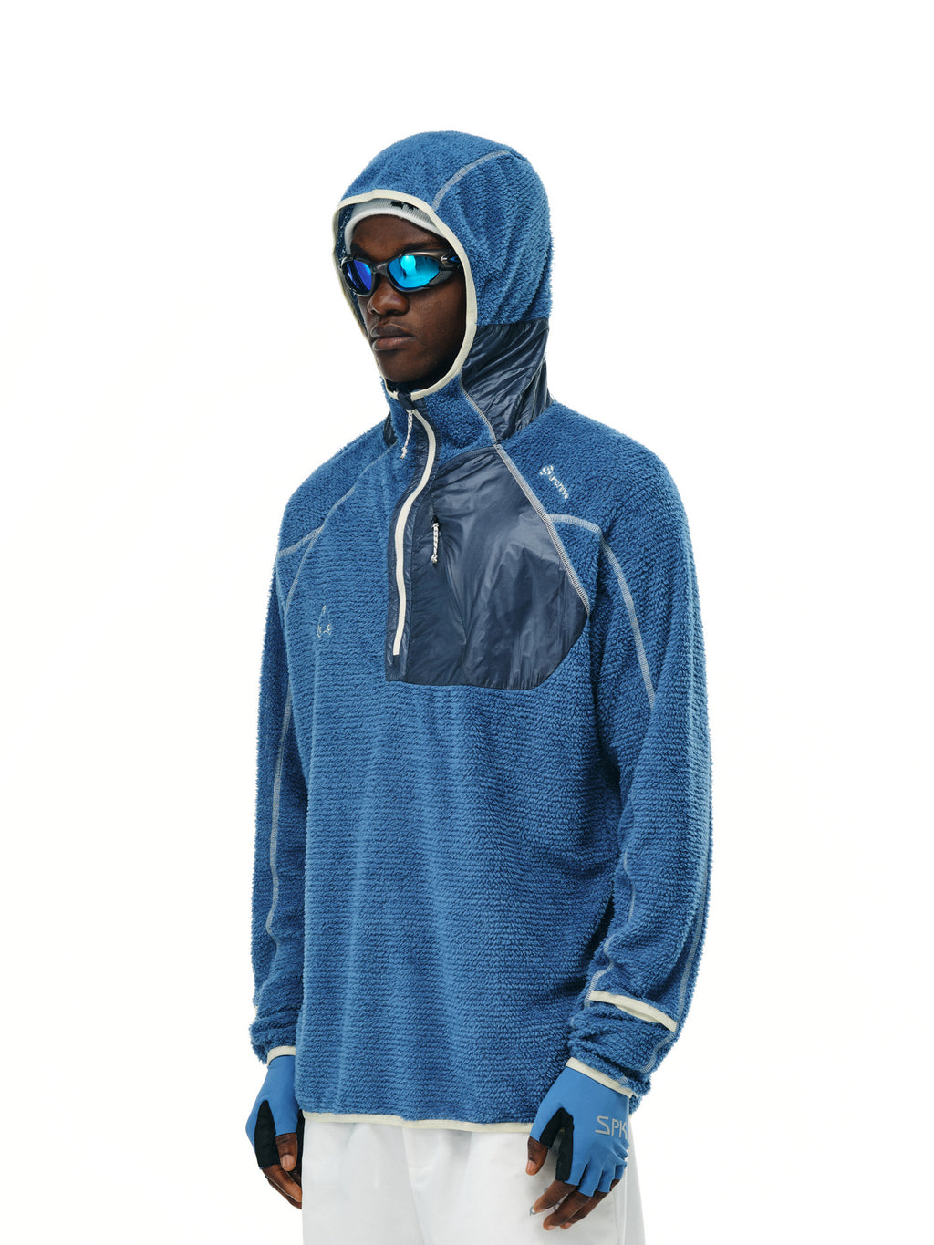 FPA Lightweight Outdoor Fleece Hooded Long-Sleeve Shirt – Minimalist Design Autumn Casual Retro Jacket Hoodie for Men
