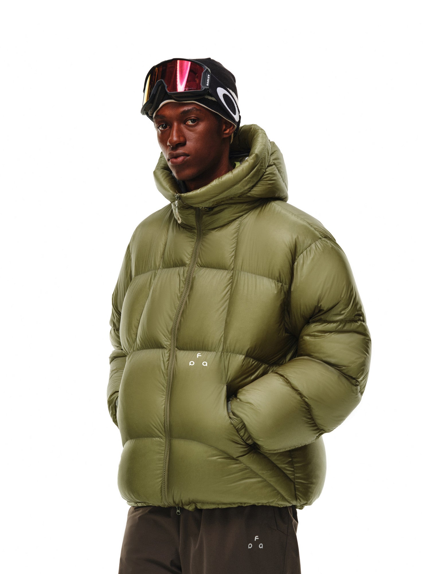 FPA 95% Down Hooded Down Jacket Winter 800FP Warm Outdoor Couple Premium Down Coat Men