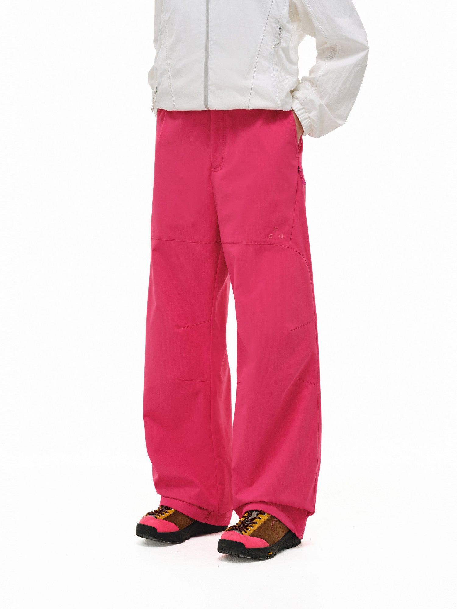 FPA Outdoor Water-Repellent Breathable Textured Straight-Leg Pants for Hiking and Casual Wear