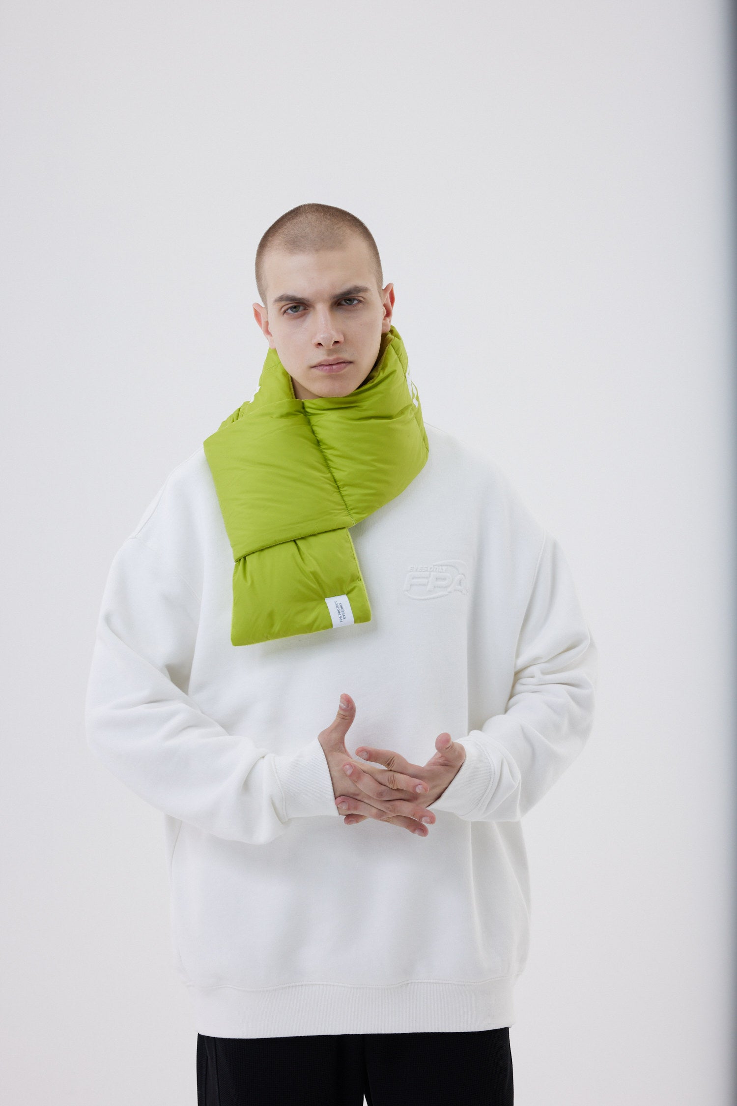 FPA (VENGETICE) Logo Printed Quilted Scarf