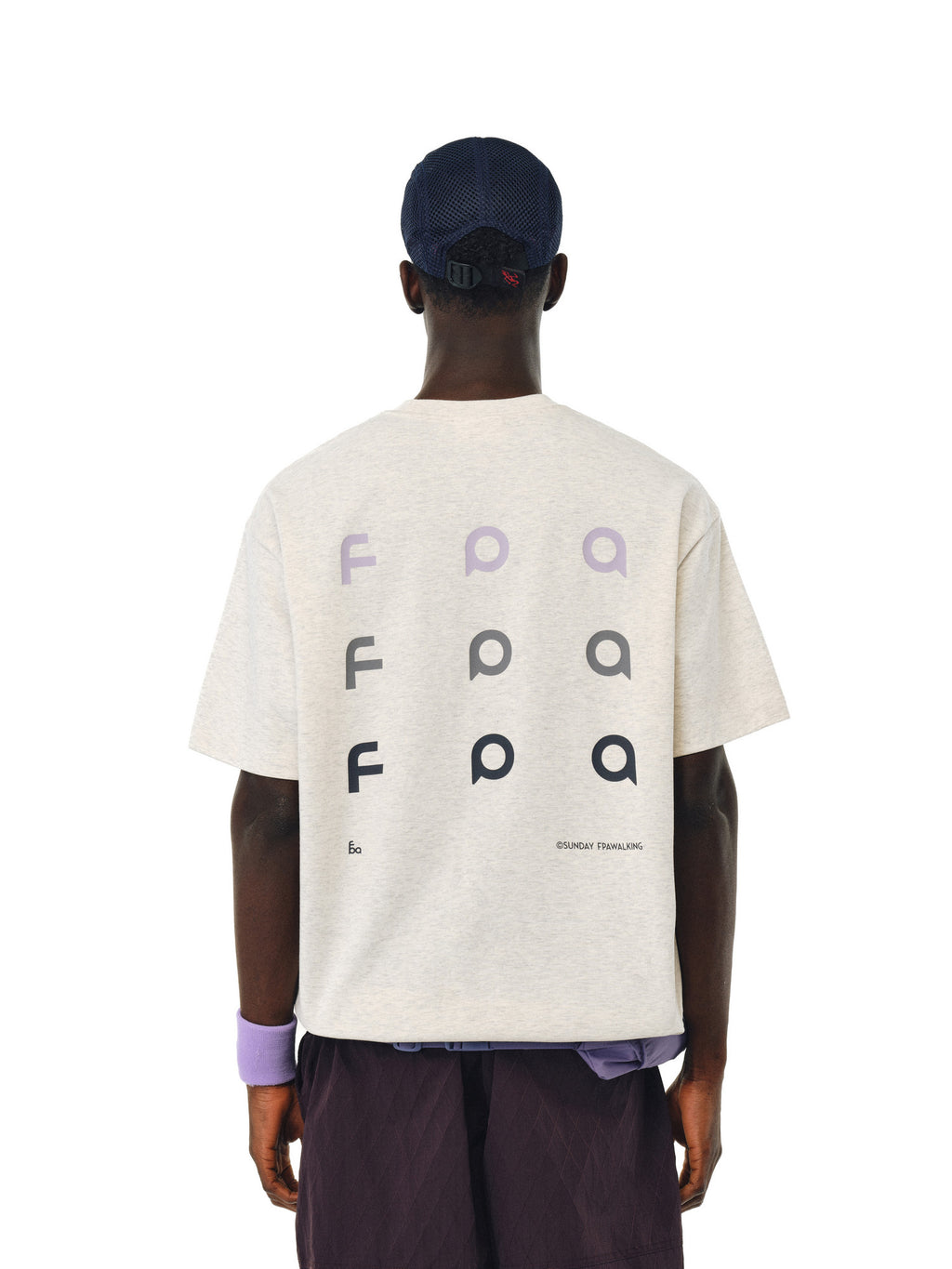 FPA Cool-Touch Ice-Skin Long-Staple Cotton Short-Sleeve T-Shirt | Chinese Streetwear Summer Crewneck Oversized Couple Tee in Black