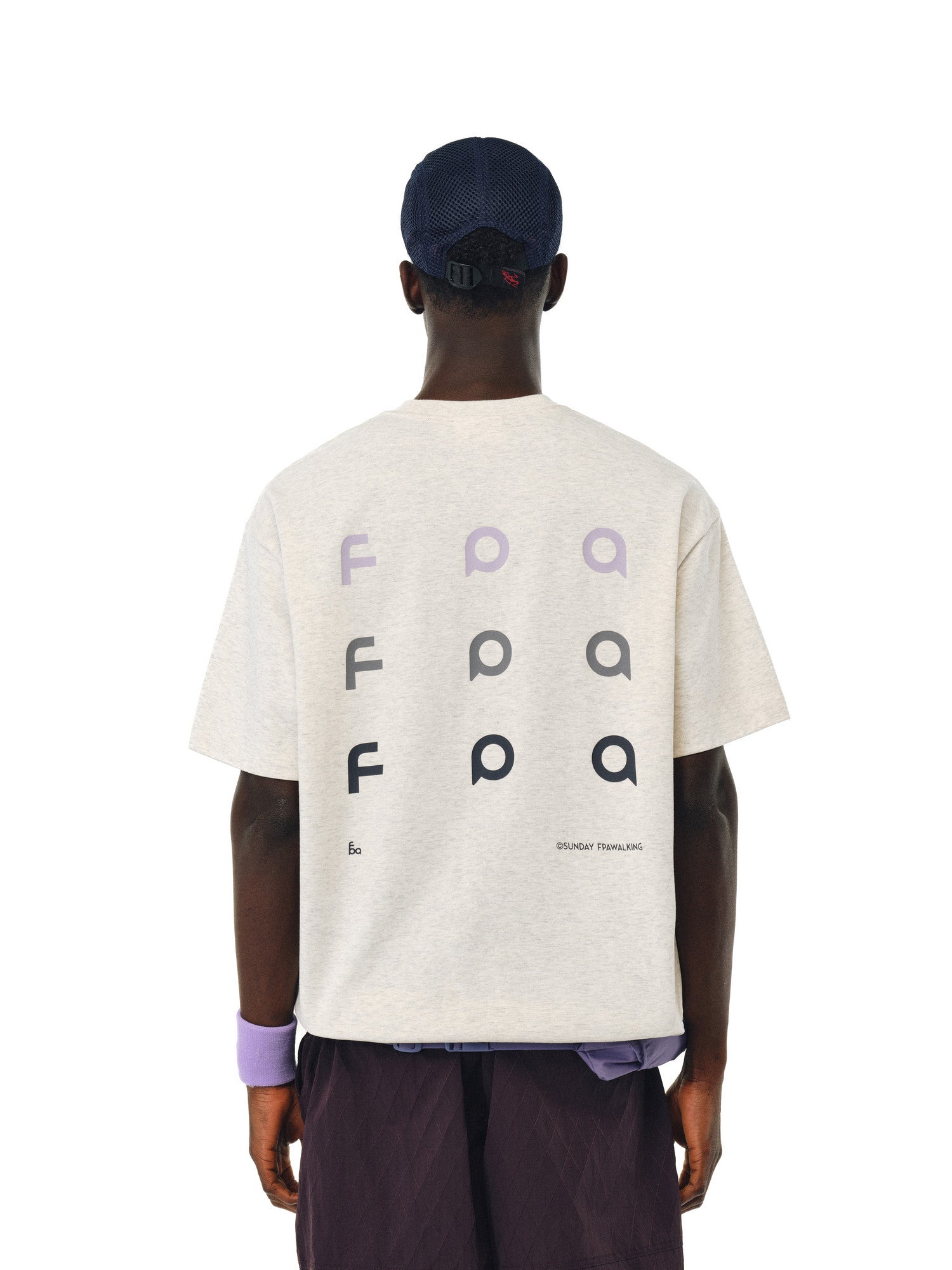 FPA Cool-Touch Ice-Skin Long-Staple Cotton Short-Sleeve T-Shirt | Chinese Streetwear Summer Crewneck Oversized Couple Tee in Black