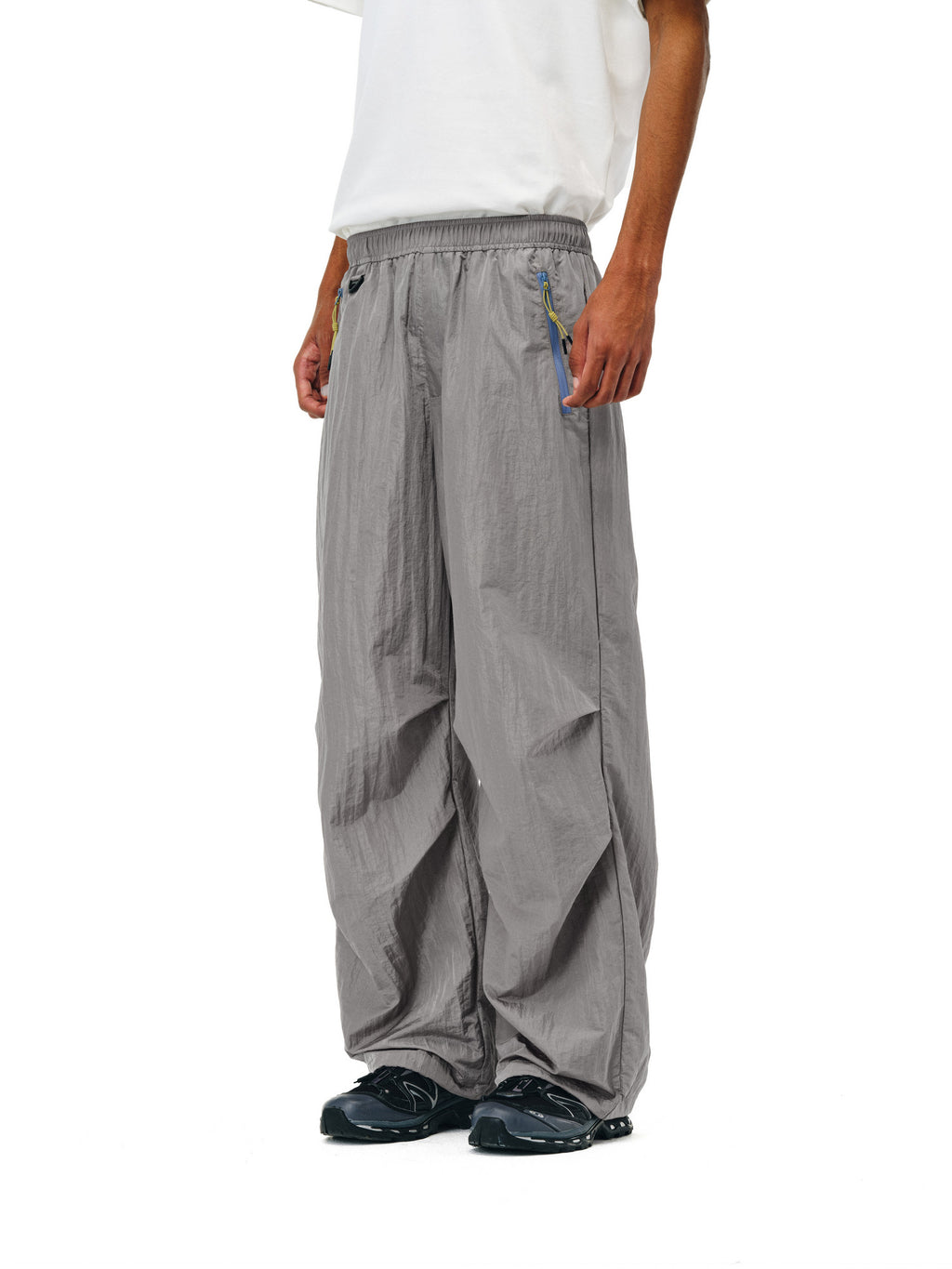 FPA Outdoor Color-Block Zip Water-Repellent Paratrooper Pants 2026 Summer New Style Chinese Trend Loose Sports Casual Pants