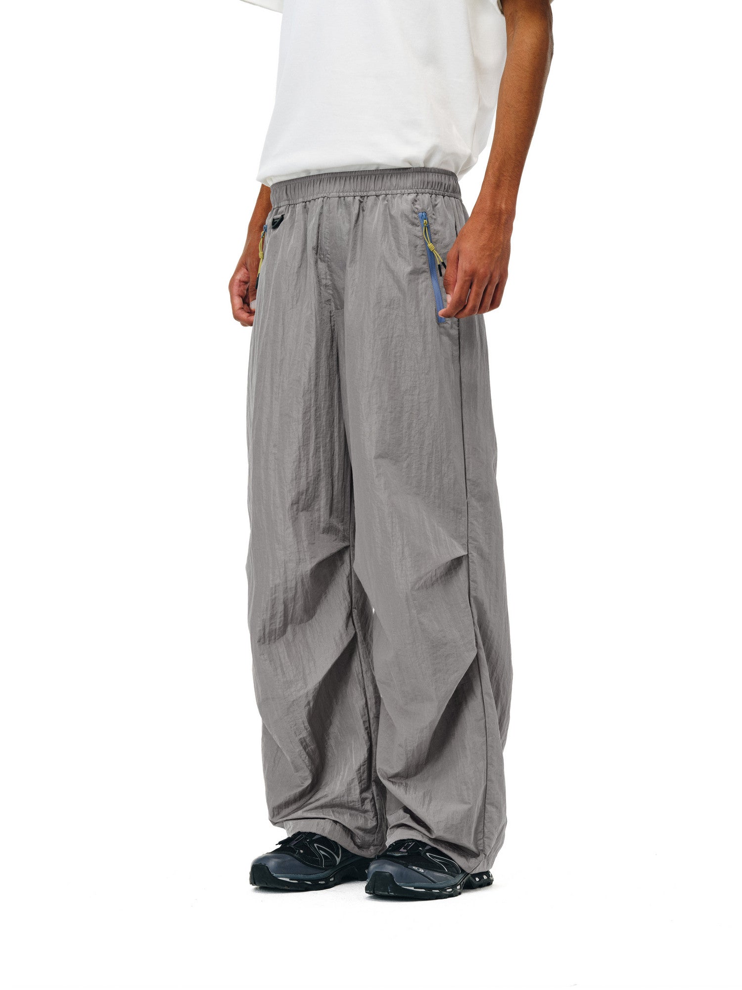 FPA Outdoor Color-Block Zip Water-Repellent Paratrooper Pants 2026 Summer New Style Chinese Trend Loose Sports Casual Pants