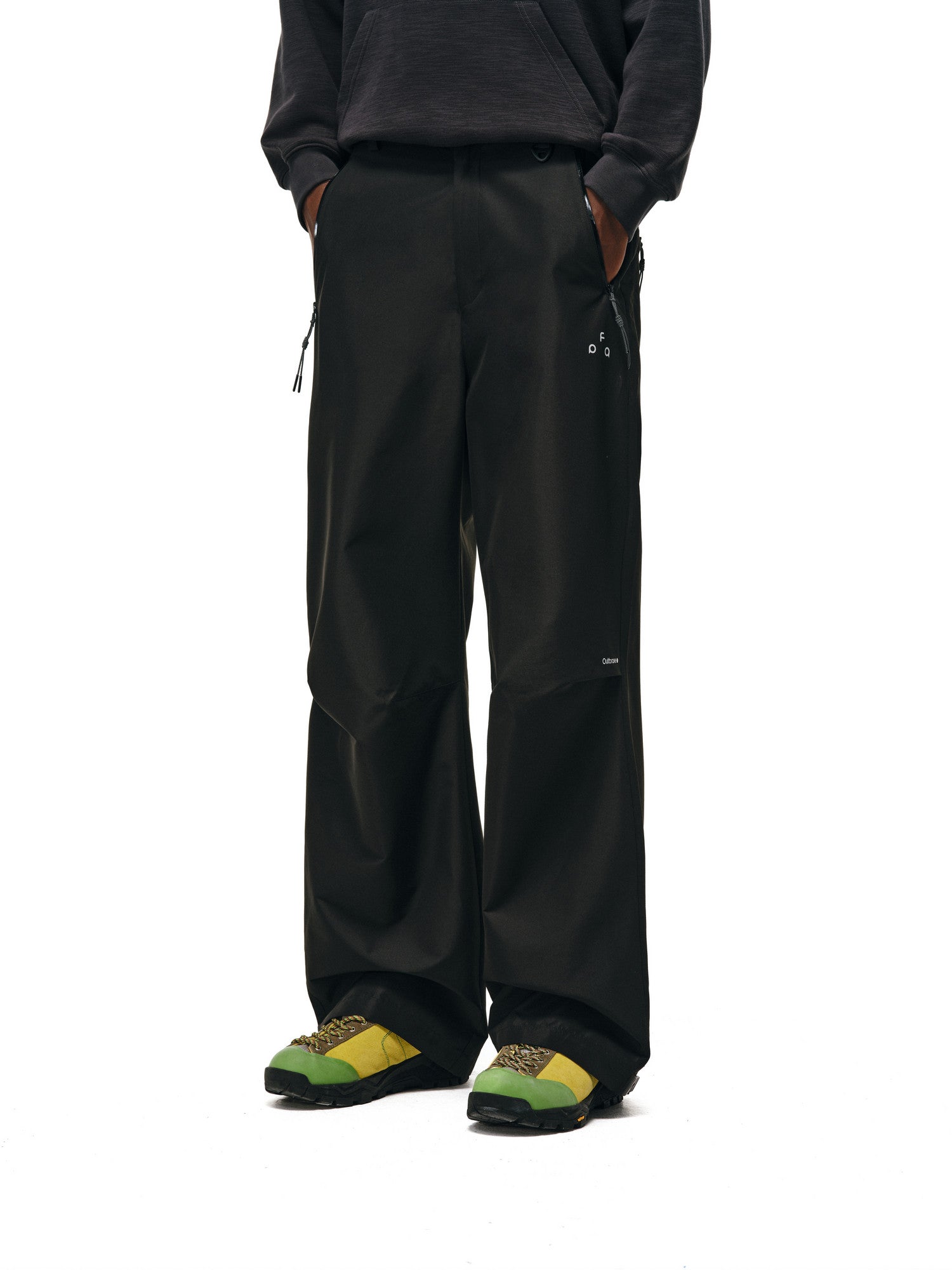 FPA Outdoor Pants Loose Fit 2026 New Basic Logo Casual Zipper Drawstring Unisex Hiking Mountaineering Trousers