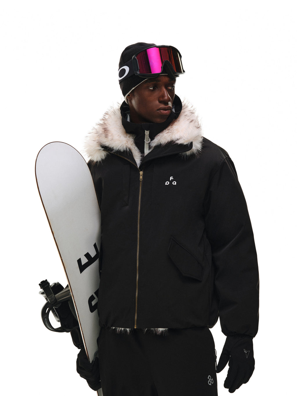 FPA Eco-Friendly Mink Logo Down Jacket 2026 New Winter Warm Couple White Premium Down Coat