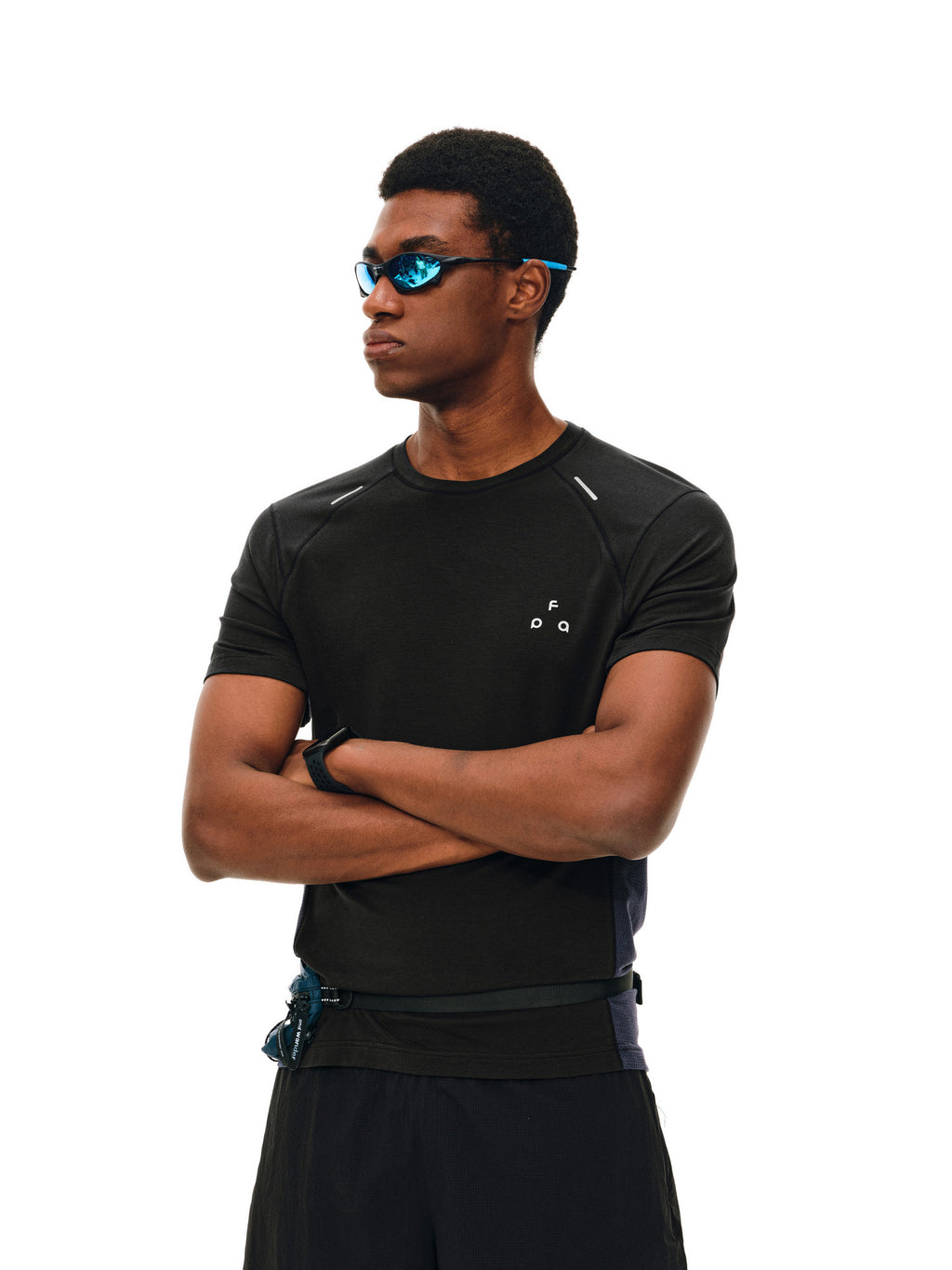 FPA Lyocell Wool Blend Short Sleeve 2026 New Summer Basic Logo Relaxed Fit Crew Neck T-Shirt for Men